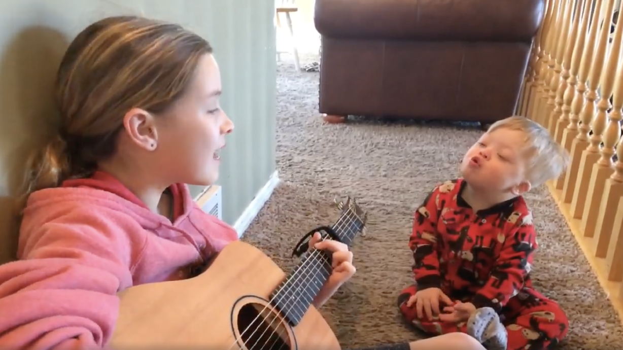 Have You Seen This? Utah family adorably using the power of music therapy