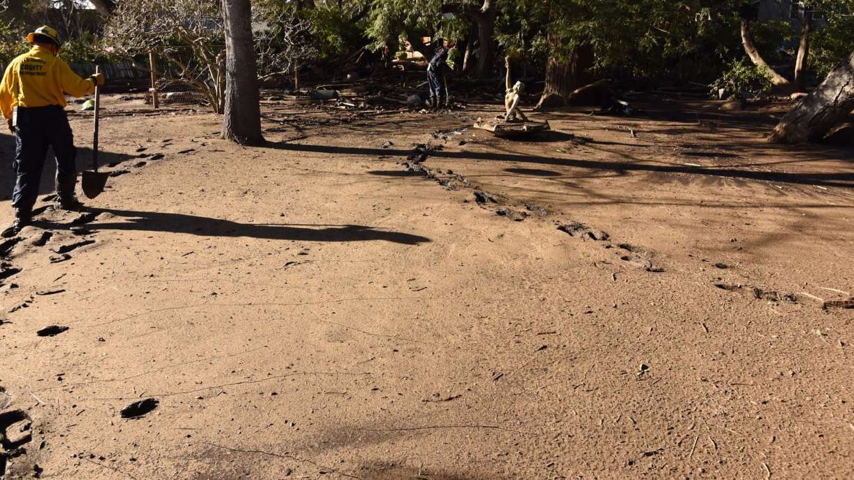 The Latest: California mudslide destruction tally grows