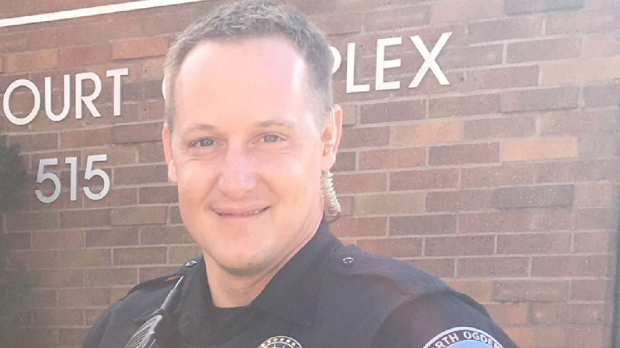 Officer Mark Sempsrott, North Ogden