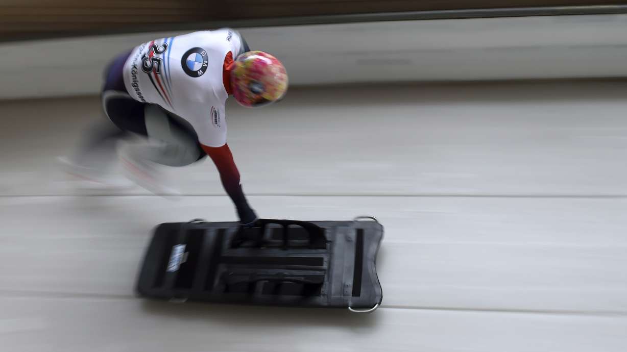 Yun clinches skeleton title, Jungk claims 1st World Cup win