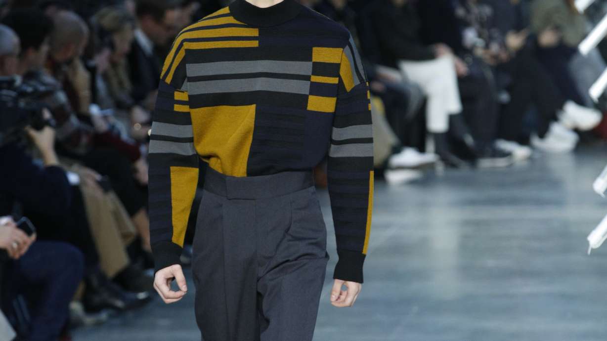 Color galore in Paris as menswear gets bold