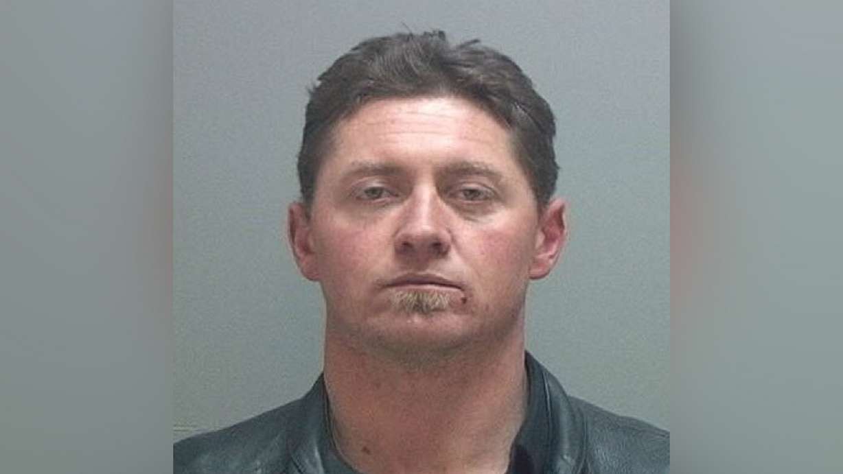 Unified police were searching Saturday for Justin Garry Llewelyn, 33, of Riverton. He's accused of shooting a man and stealing his car before fleeing from police. (Photo: Salt Lake County Jail)