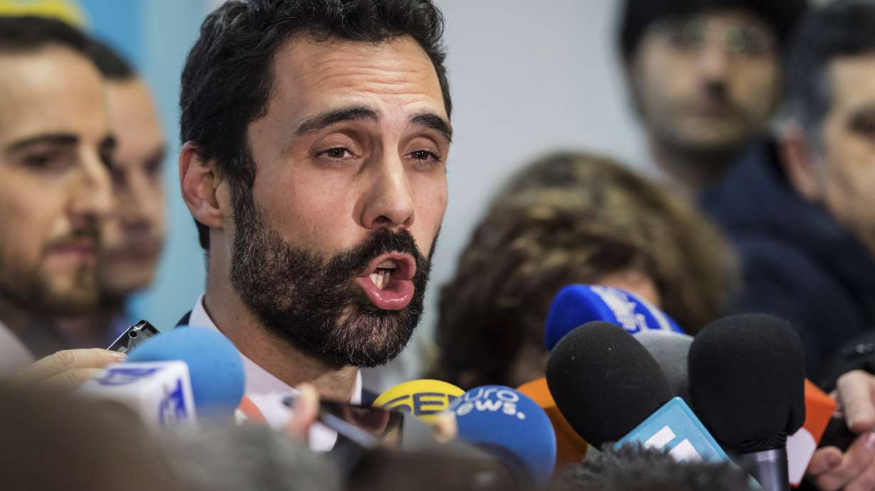 Spanish king: Catalan secession push 'attack on democracy'