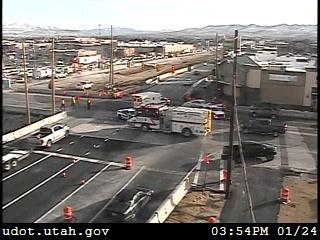 Crash on Bangerter Highway slows rush-hour traffic 