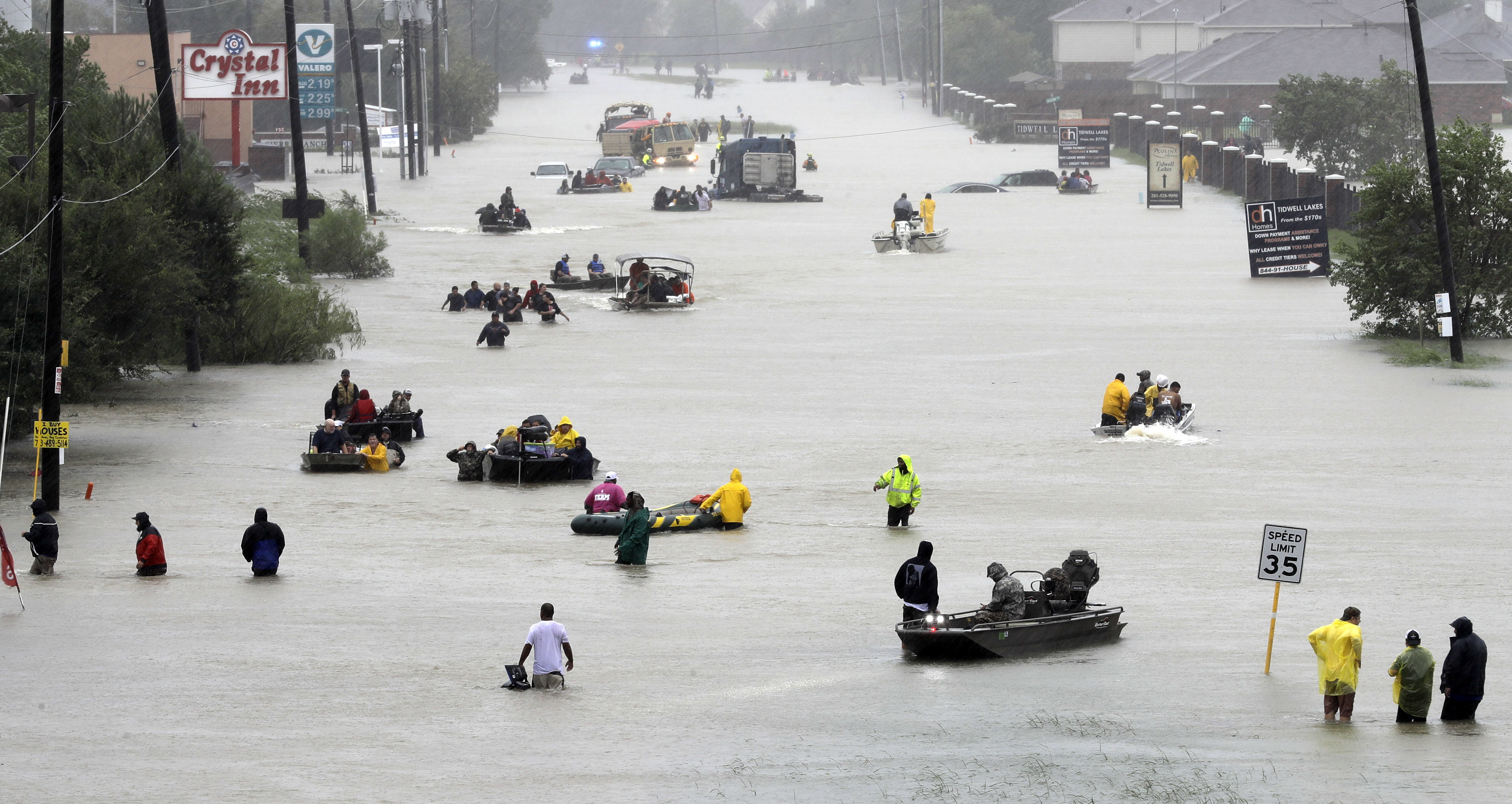 5 feet of rain and 57 tornadoes: Federal report shows punch of Hurricane Harvey
