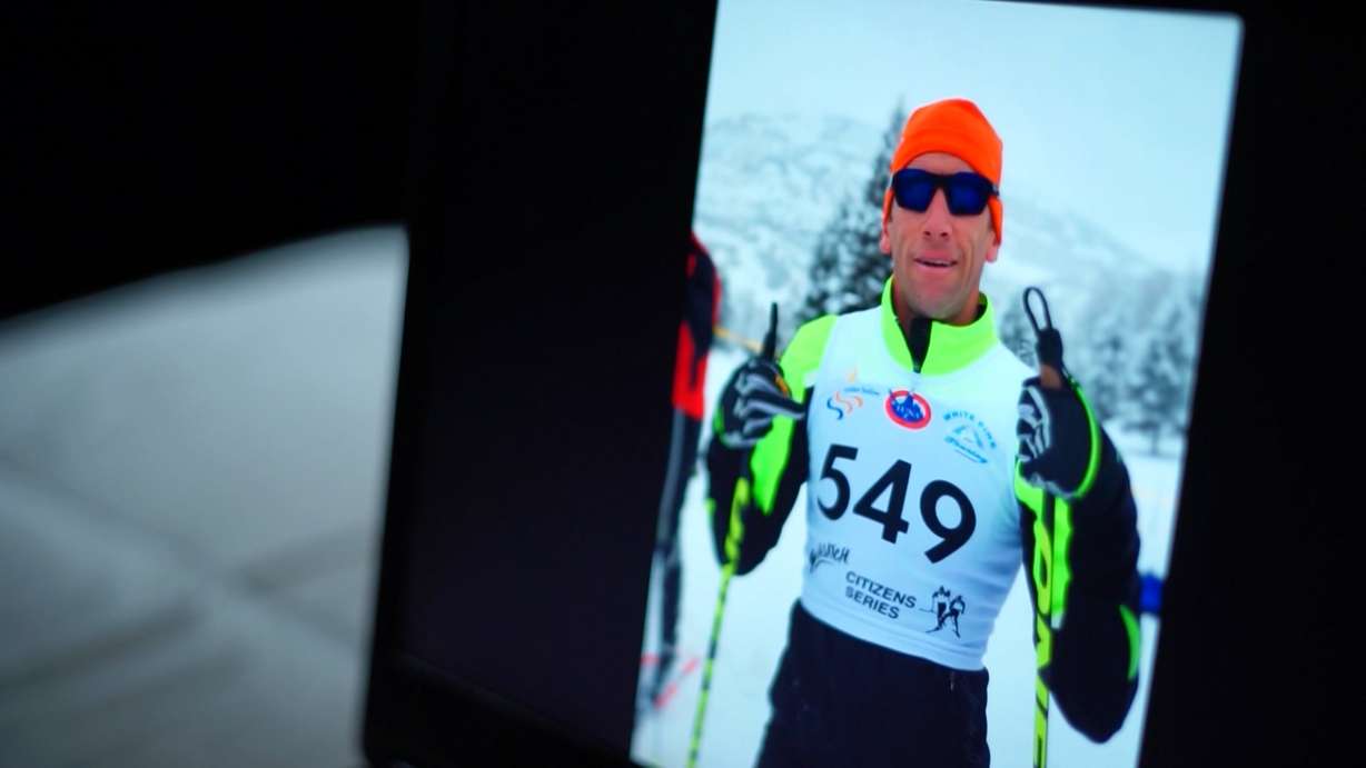 Sebastian Uprimny is representing his home country of Colombia in the Olympics as its only member of the cross-country ski team. (Photo: KSL TV)