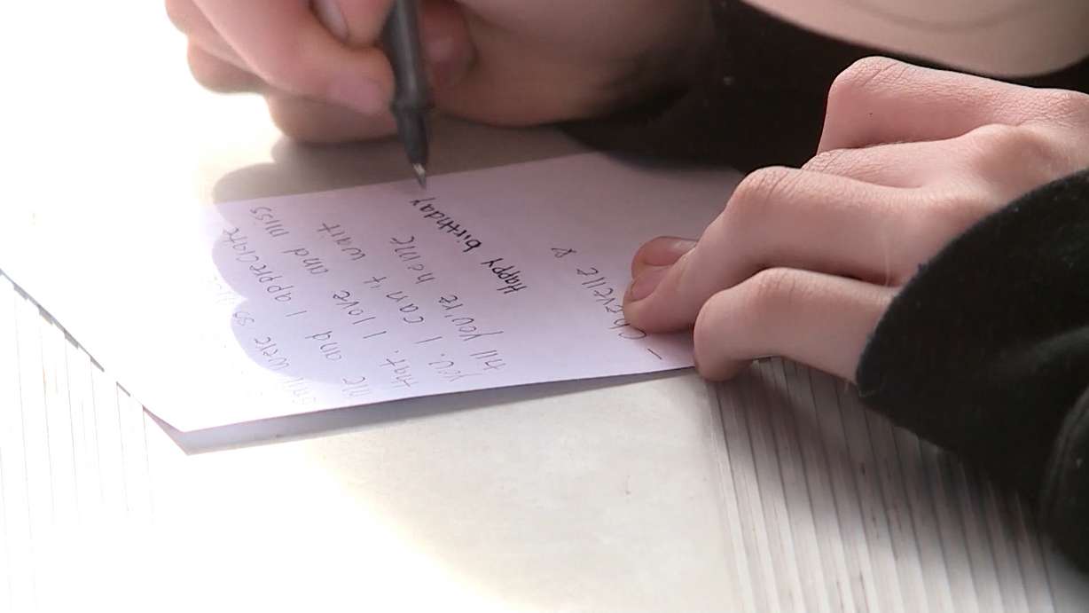 Friends and family of missing teen Brelynne "Breezy" Otteson gathered at Tooele City Park on Jan. 27, 2018, for a balloon release in honor of her 18th birthday. (Photo: Ray Boone, KSL TV)
