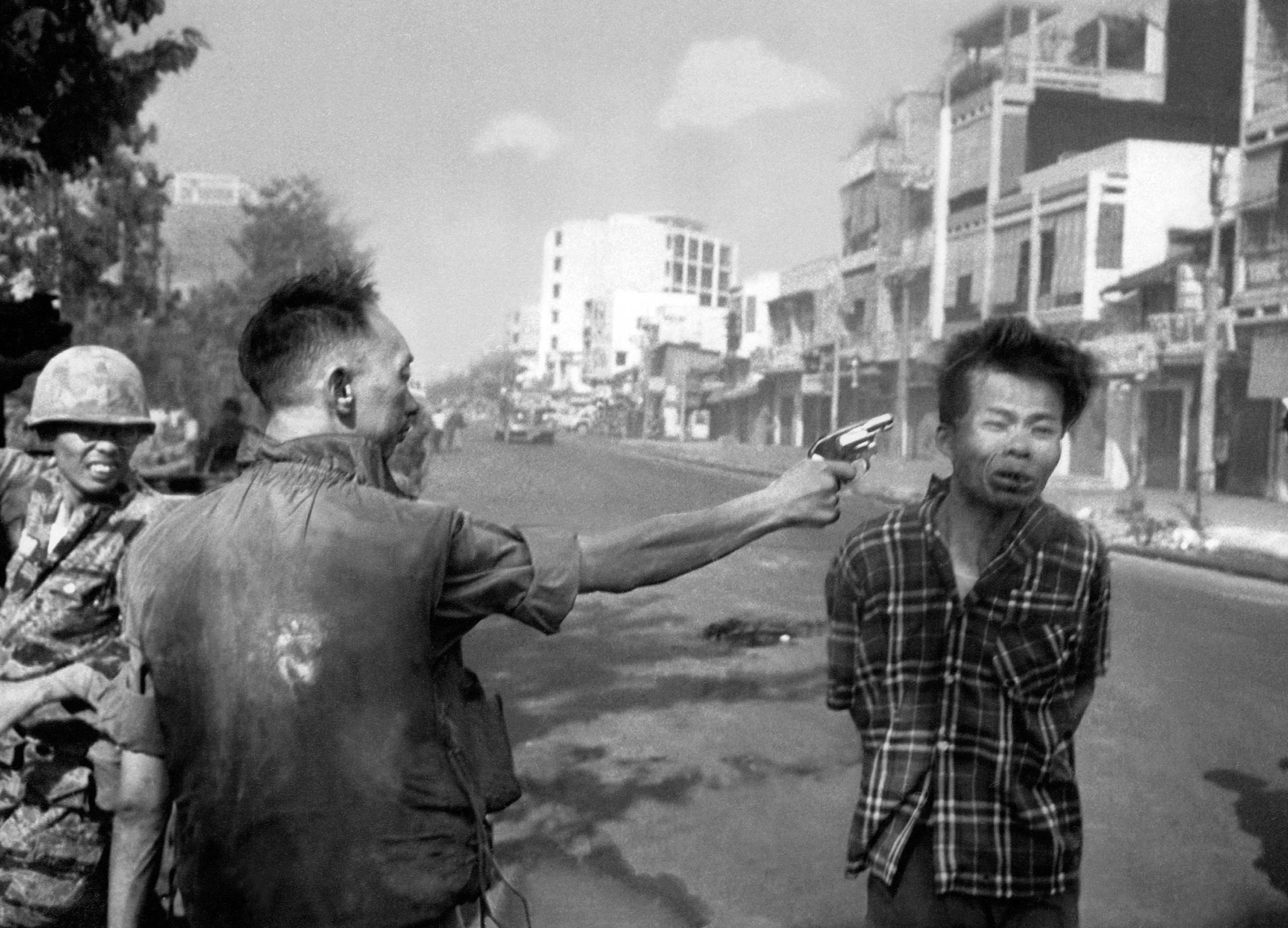 In an instant, Vietnam execution photo framed a view of war