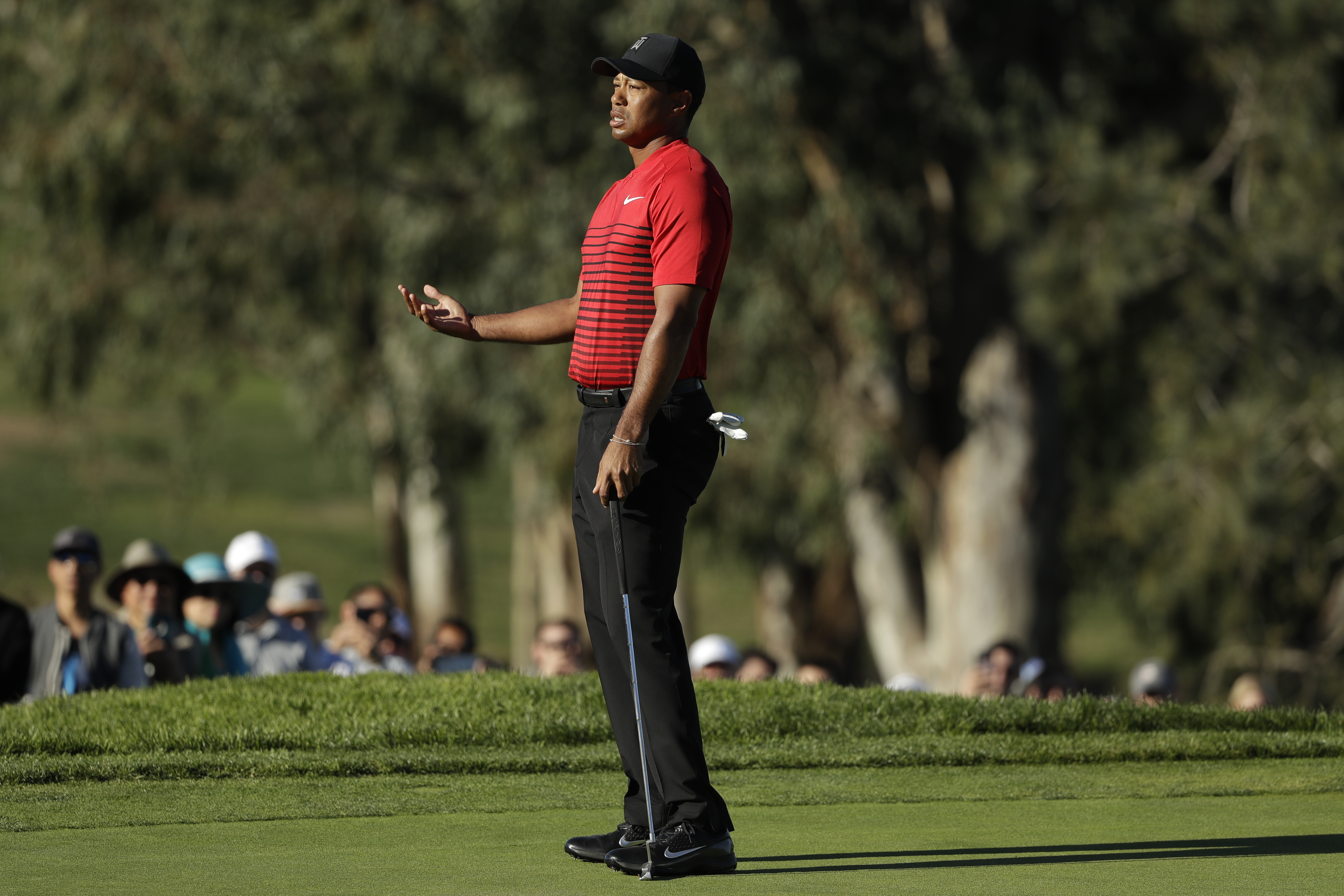 Column: Mediocre score, rousing success in Tiger's return