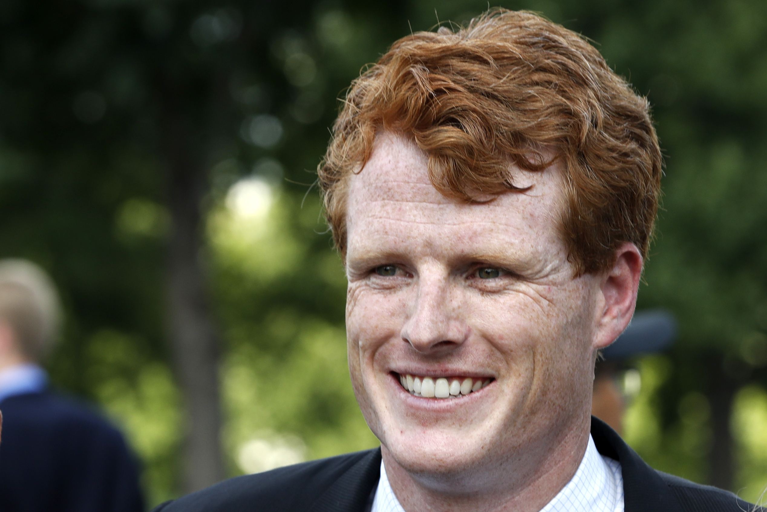 No, that wasn't drool on his lips, Rep. Joe Kennedy says