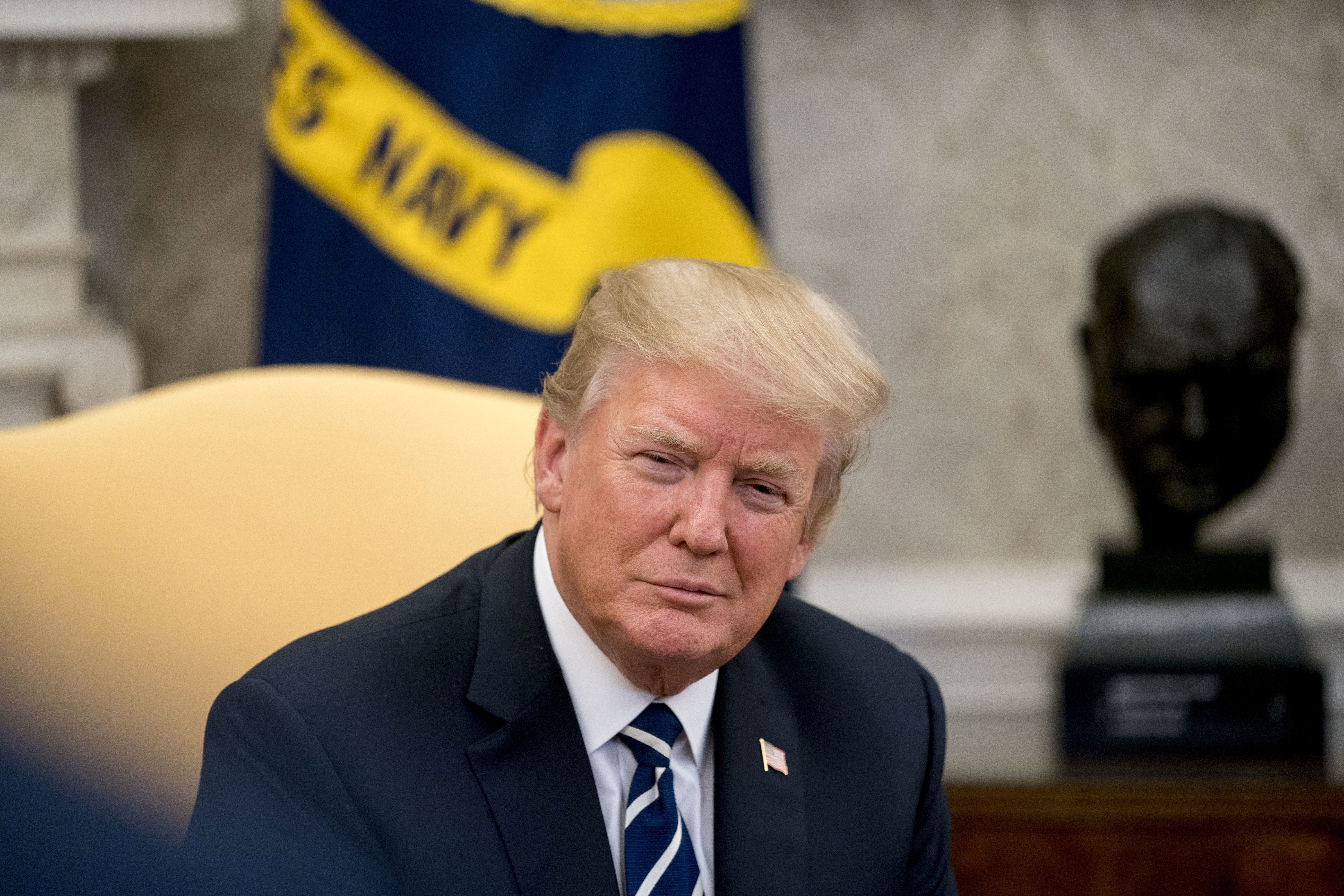 The Latest: Trump re-election campaign has $22 million