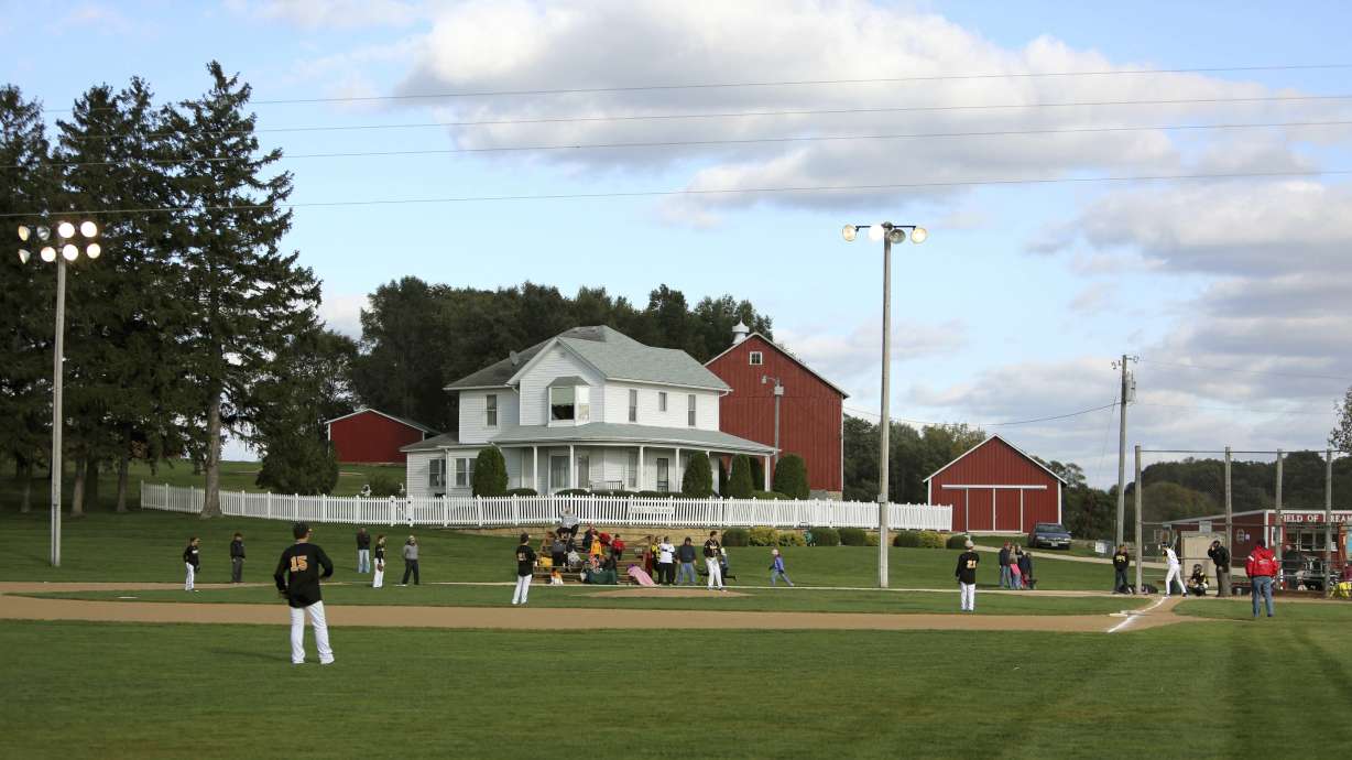 Man tells authorities that he damaged 'Field of Dreams' site