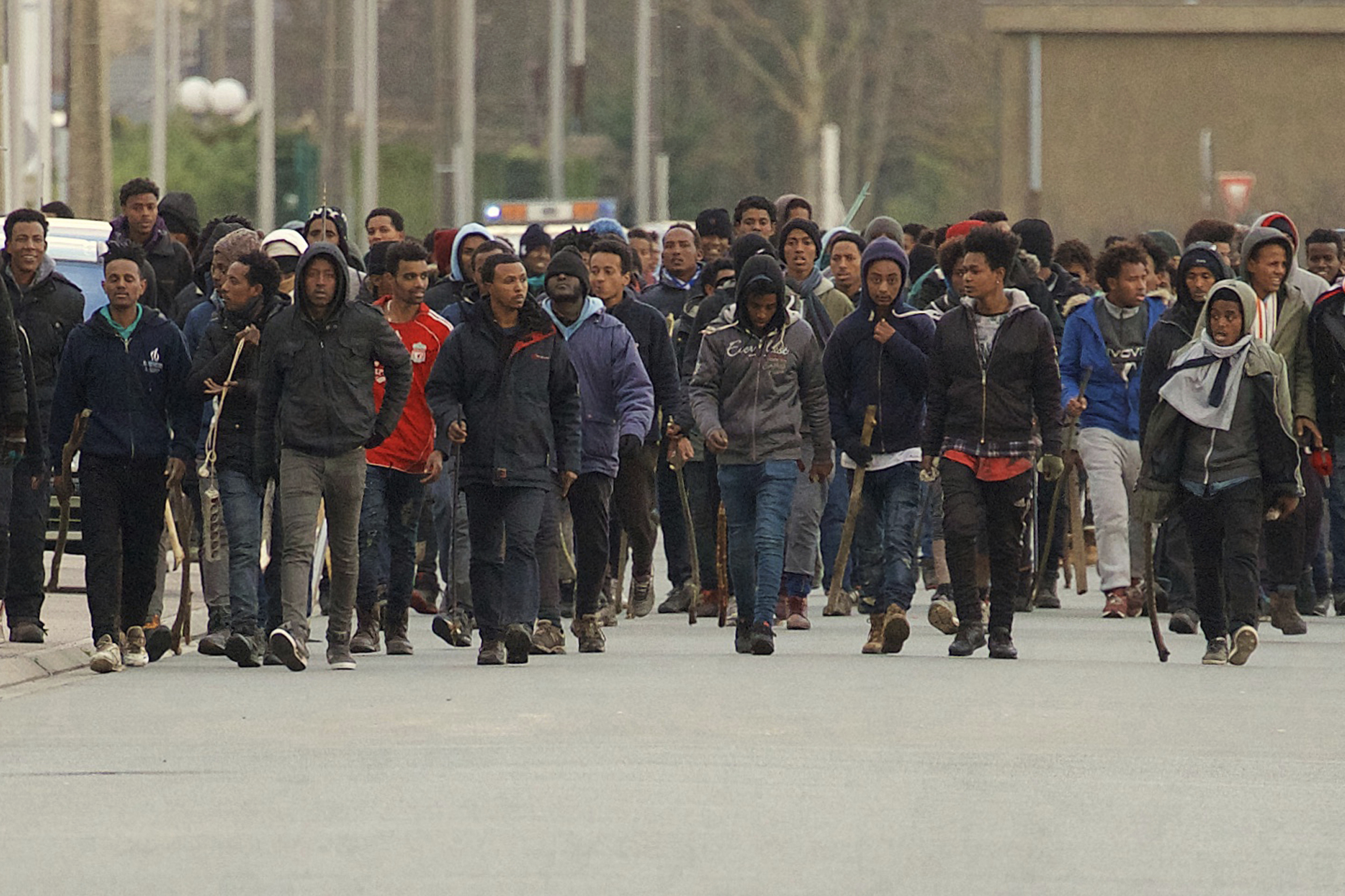 France sends more police to Calais after migrant gunfight