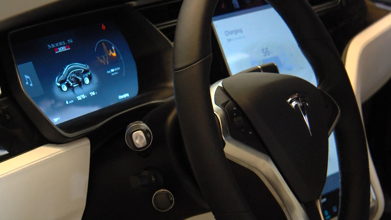 Ogden-based International Armoring Corp. outfitted a Tesla Model S P100D with about 550 pounds of armor designed to withstand an attack by crooks or terrorists. It claims it is the fastest bulletproof car ever made and it's 100 percent electric. In Ogden, Jan. 8, 2018. (Photo: Eric Betts, KSL)