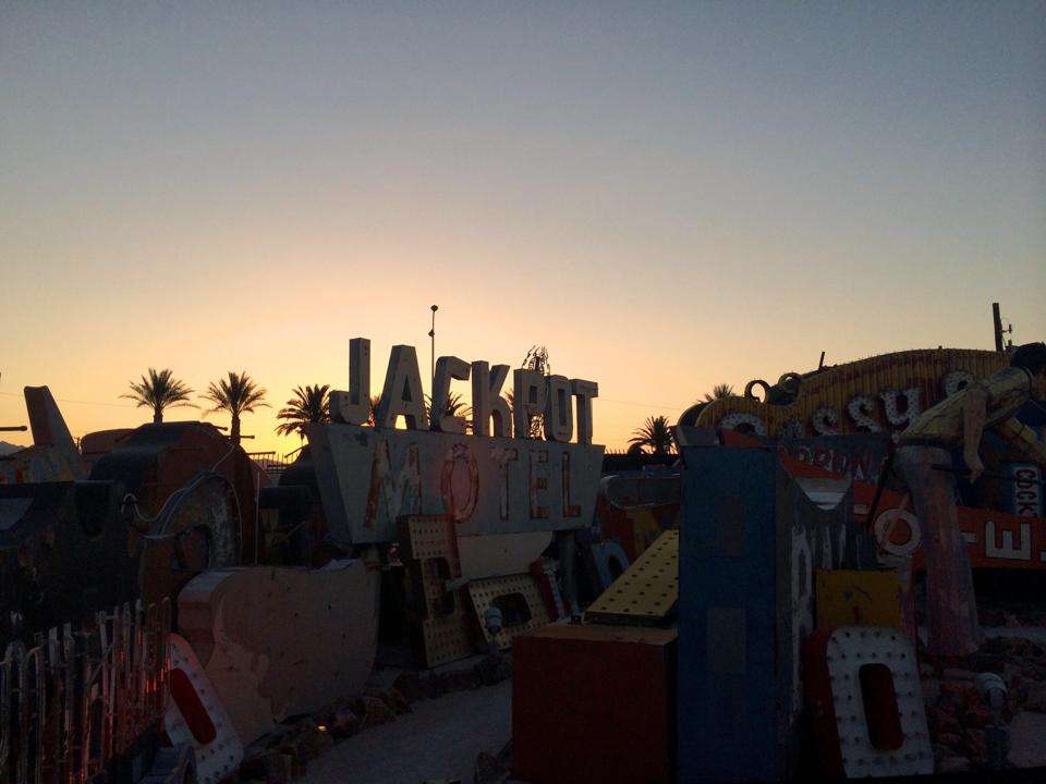 The Neon Boneyard at the Neon Museum in Las Vegas, Nevada. (Steph Grimes) (Photo: Steph Grimes)