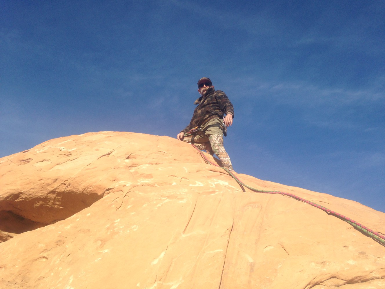 63-year-old Beaver man climbs Arches Owl Rock 40 years after original ascent