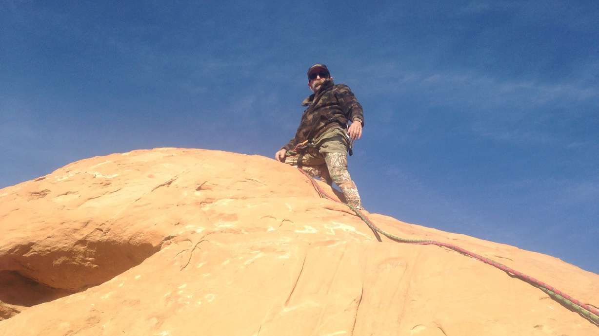 63-year-old Beaver man climbs Arches Owl Rock 40 years after original ascent