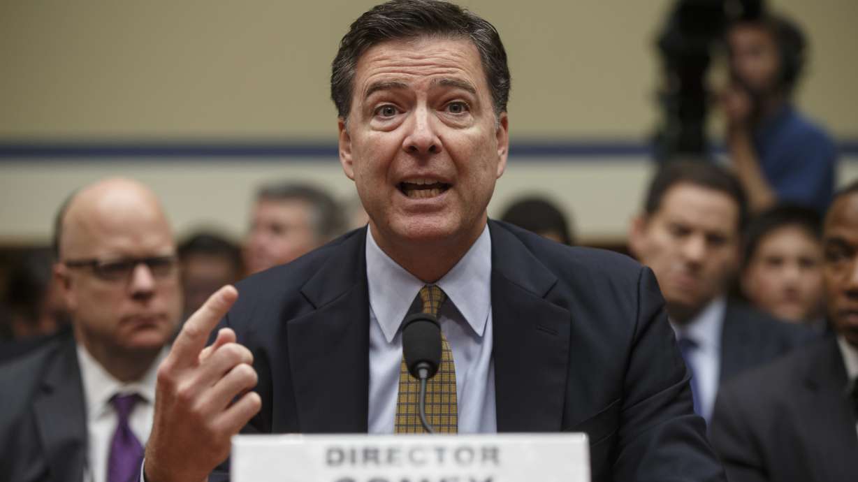 FBI texts reveal admiring view of then-director James Comey