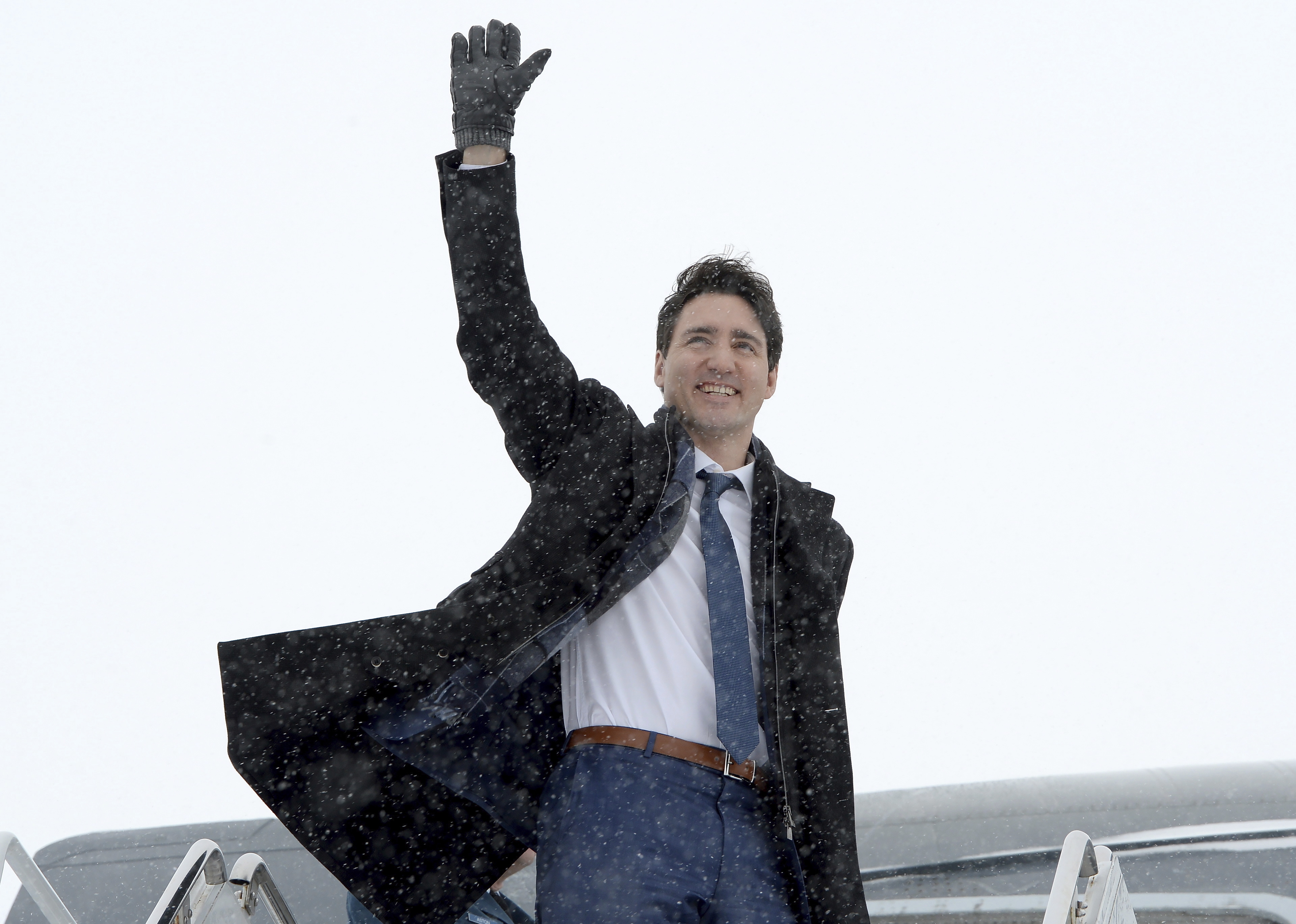 Canada PM Trudeau says 'peoplekind' remark was bad humor