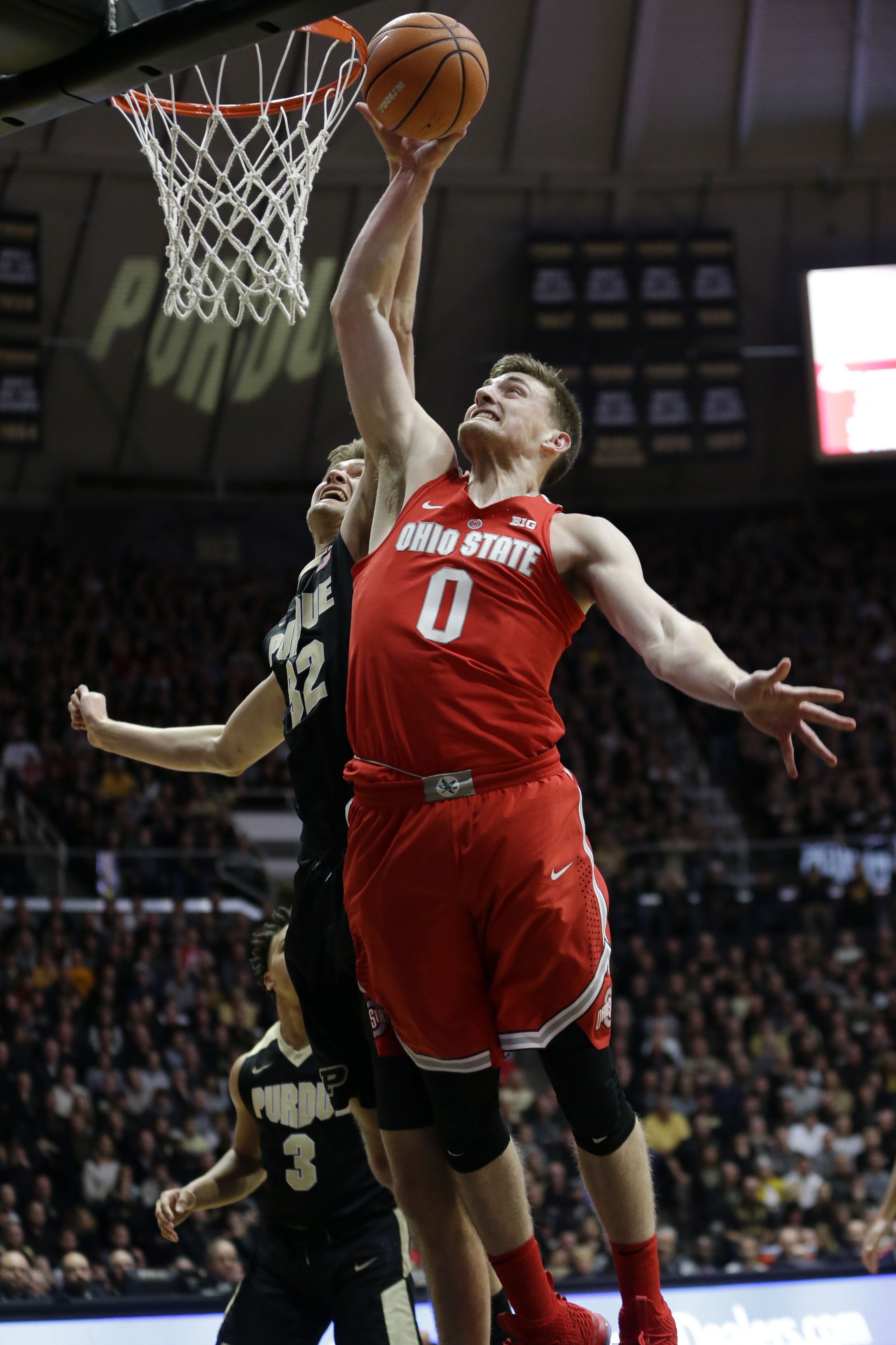 No. 14 Ohio St. closes strong to end No. 3 Purdue's streak