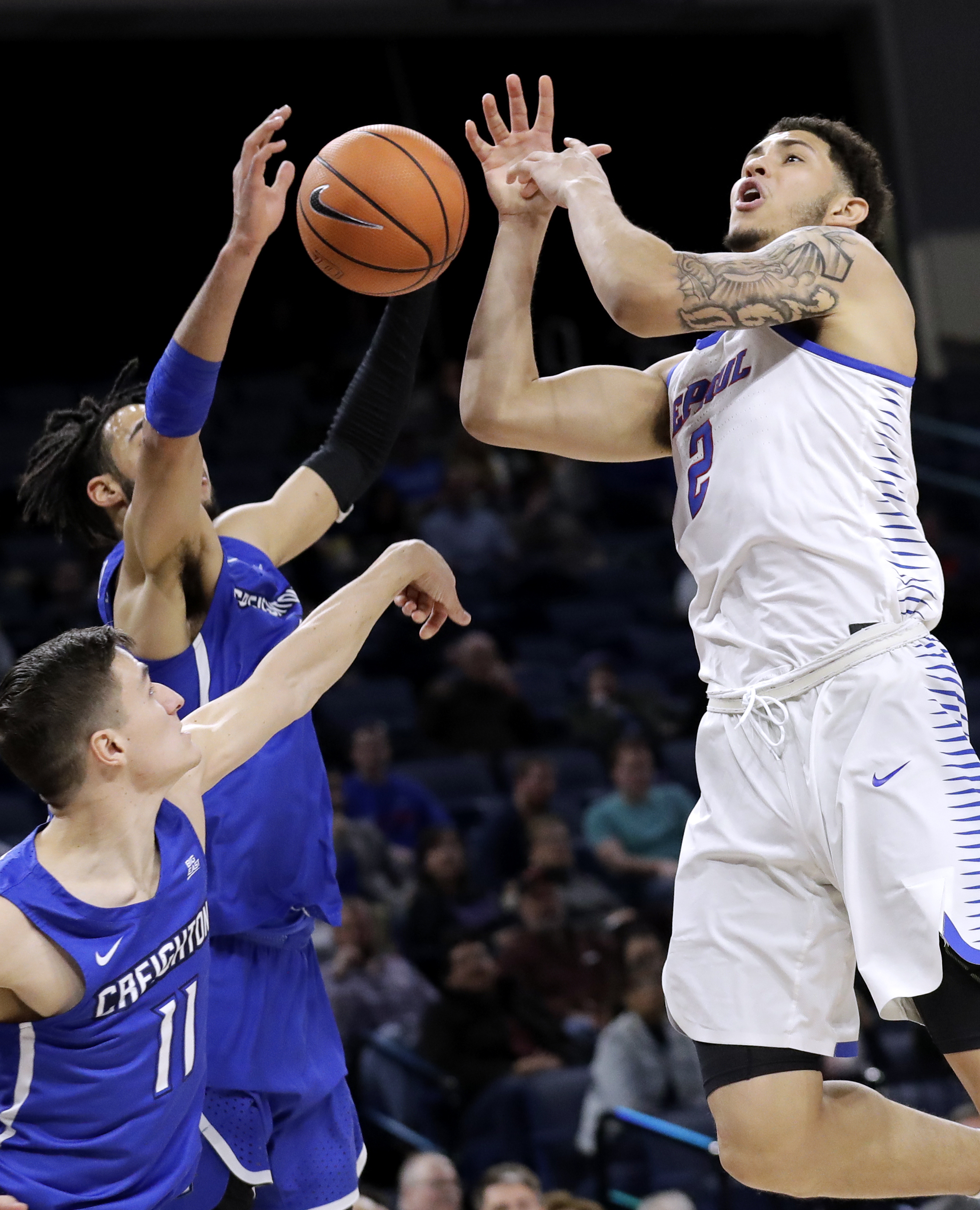 Foster hits winner, Creighton battles past DePaul 76-75