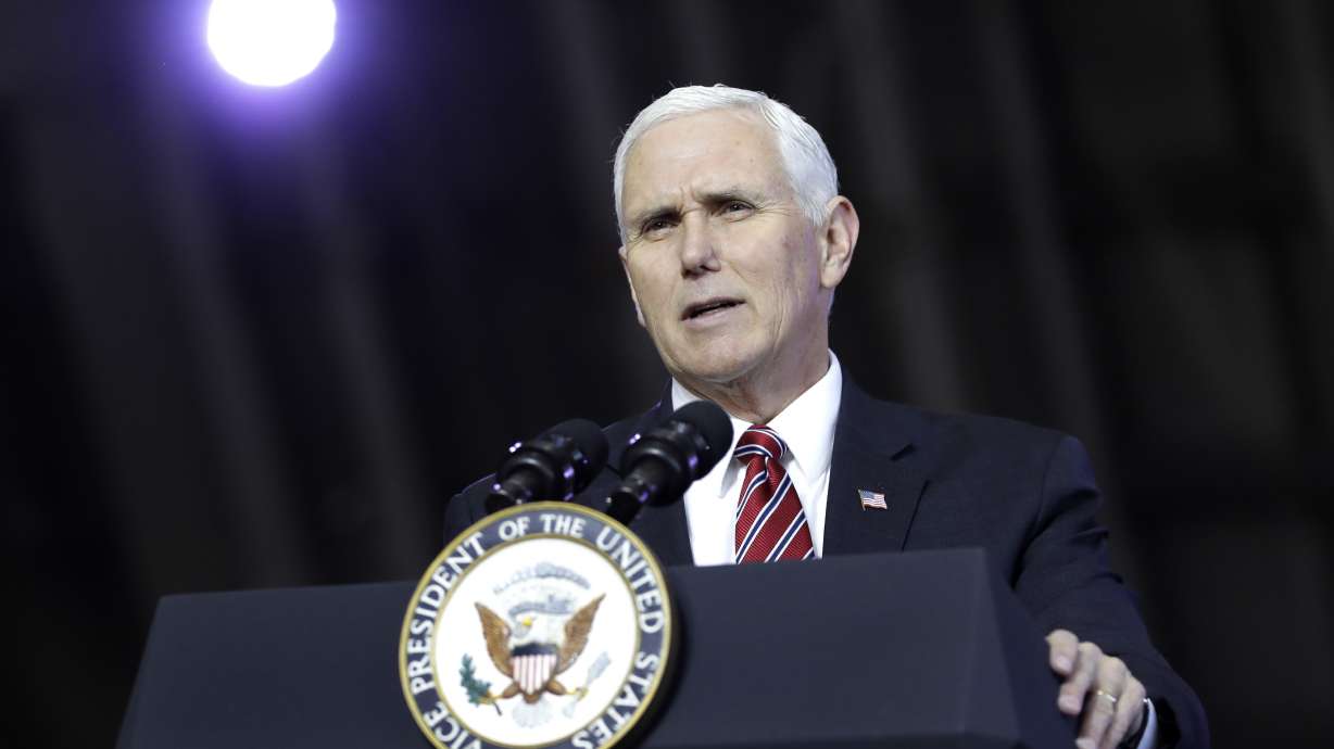 Pence out to counter NKorean 'propaganda' at Olympic games