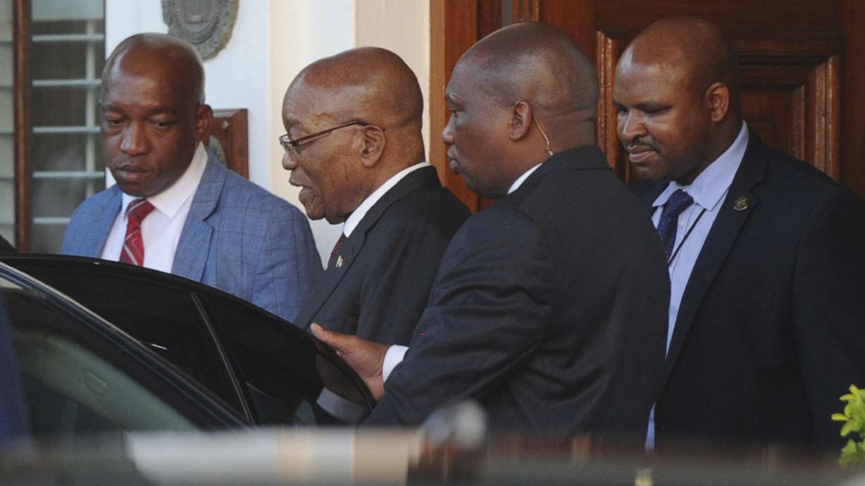 South Africa in limbo as Zuma, deputy discuss possible exit
