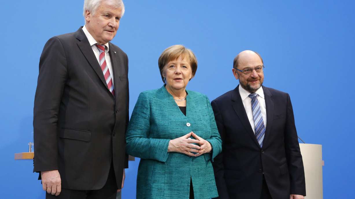 Smallest partner approves deal on new German government