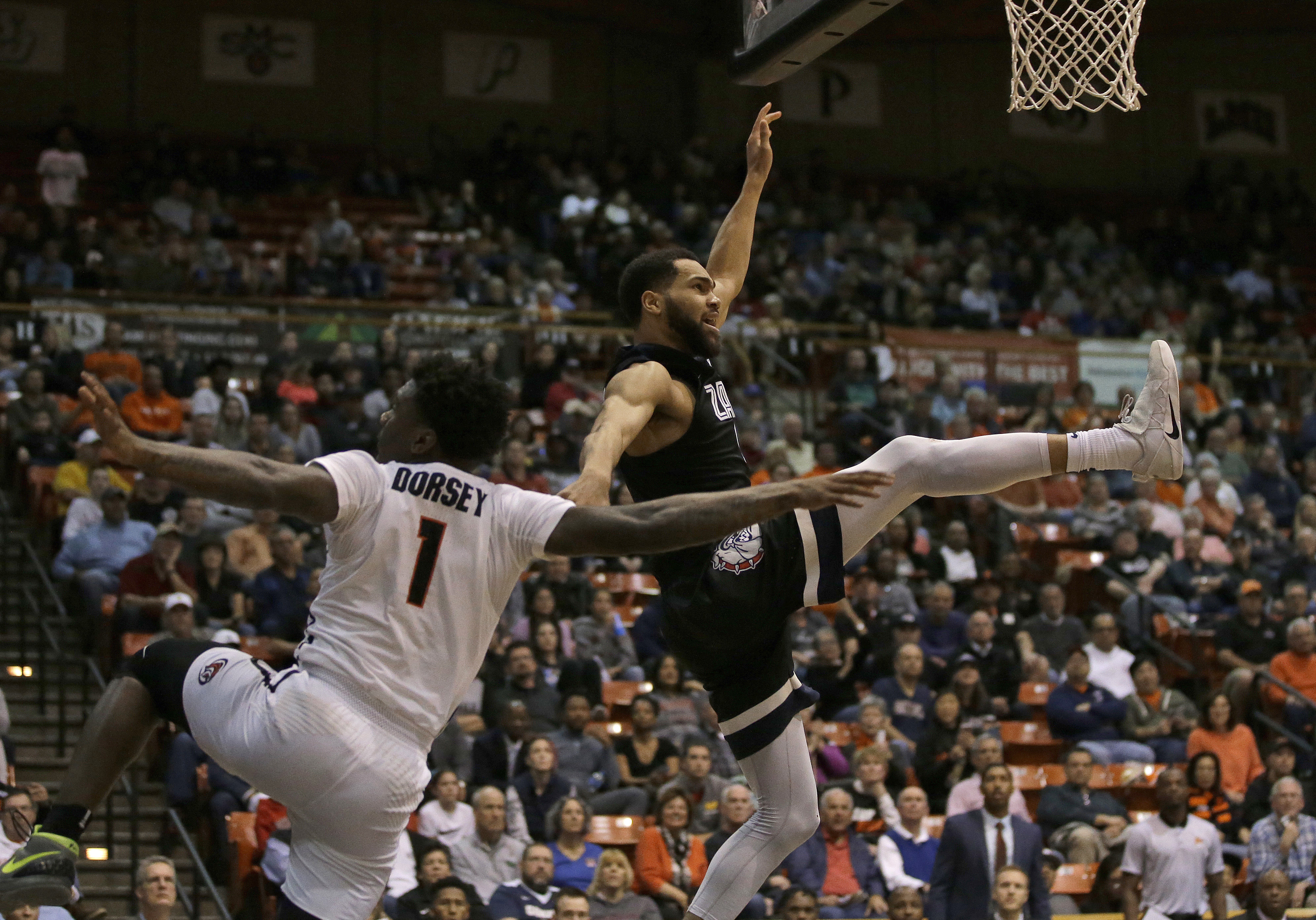 Tillie helps No. 12 Gonzaga hold off Pacific, 71-61