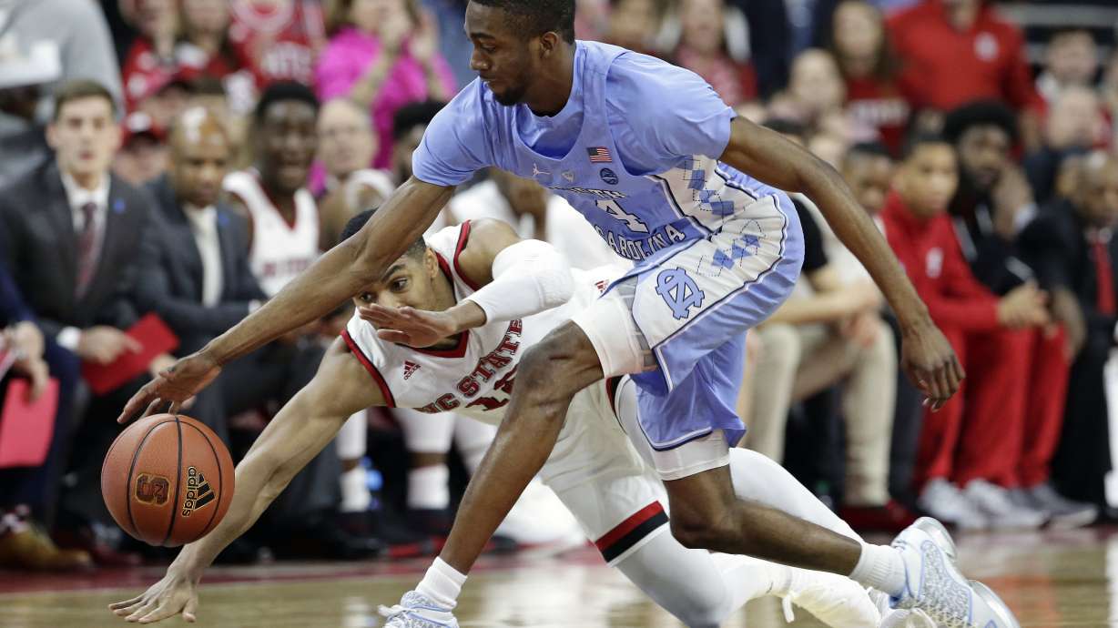 Maye helps No. 21 North Carolina beat rival NC State 96-89