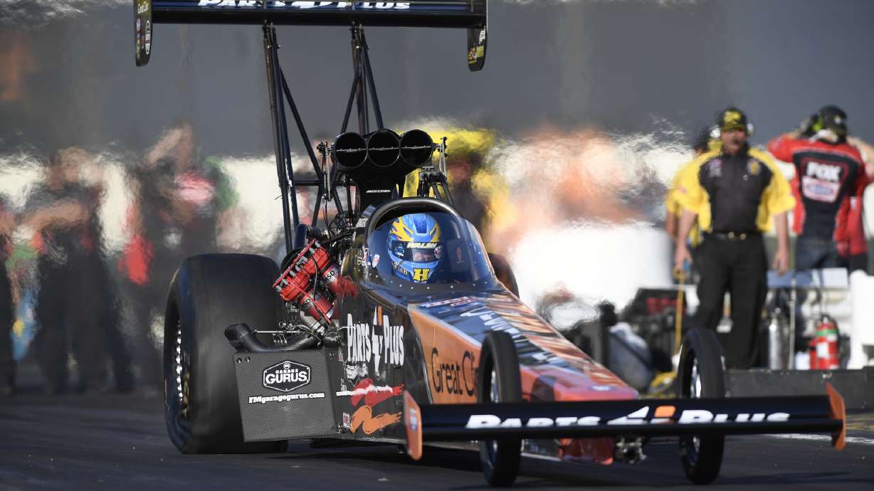 Clay Millican breaks NHRA Top Fuel national time record