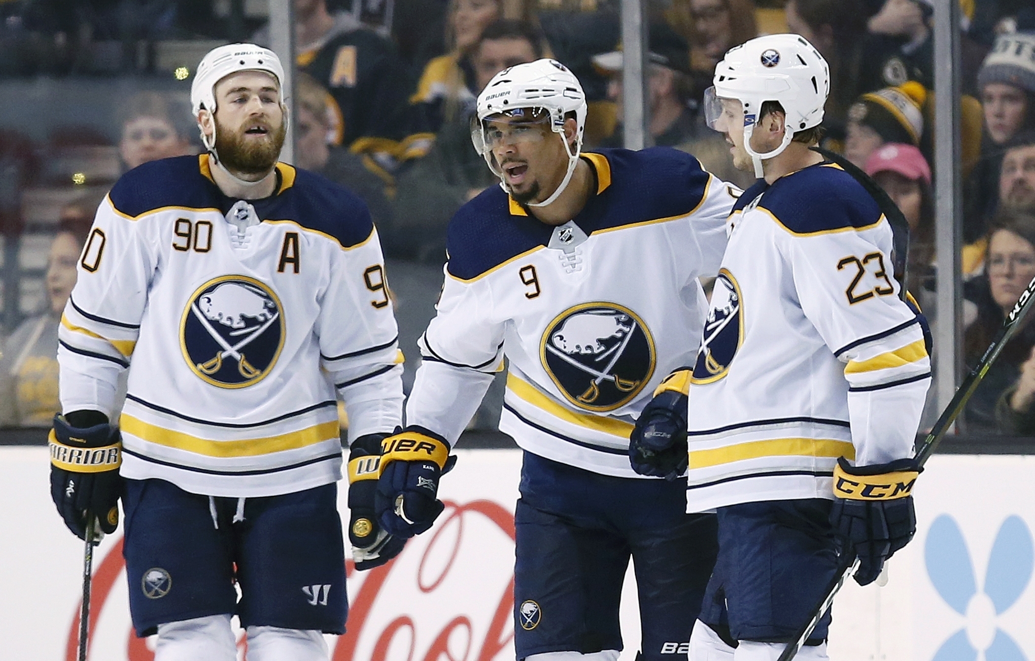 Wilson helps Sabres cool off Rask, Bruins in 4-2 victory