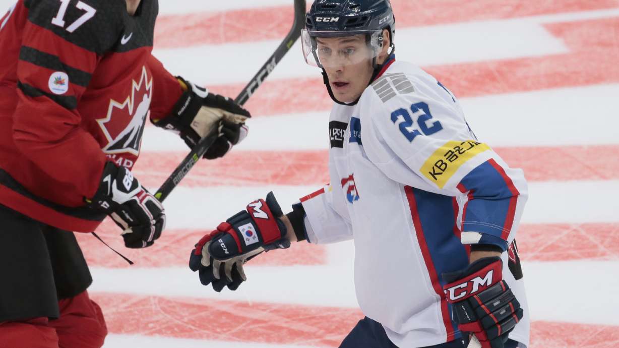 North Americans make Korea men's Olympic hockey team unified