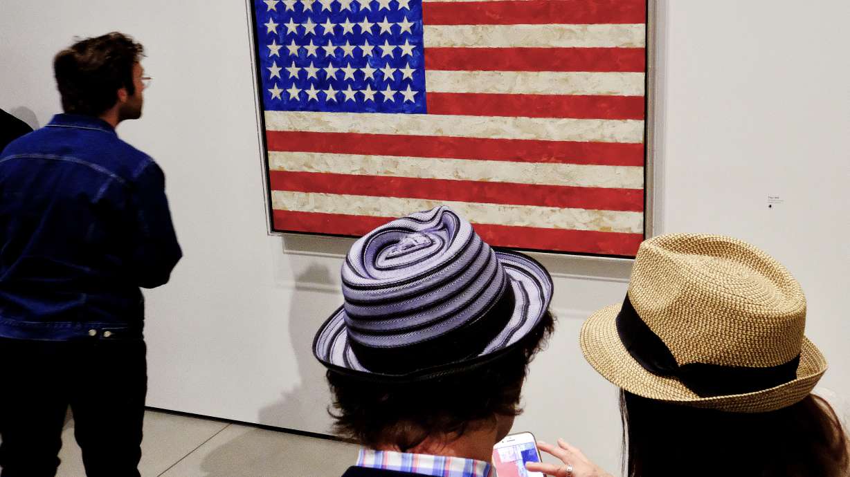 LA art museum unveils wide-ranging tribute to Jasper Johns