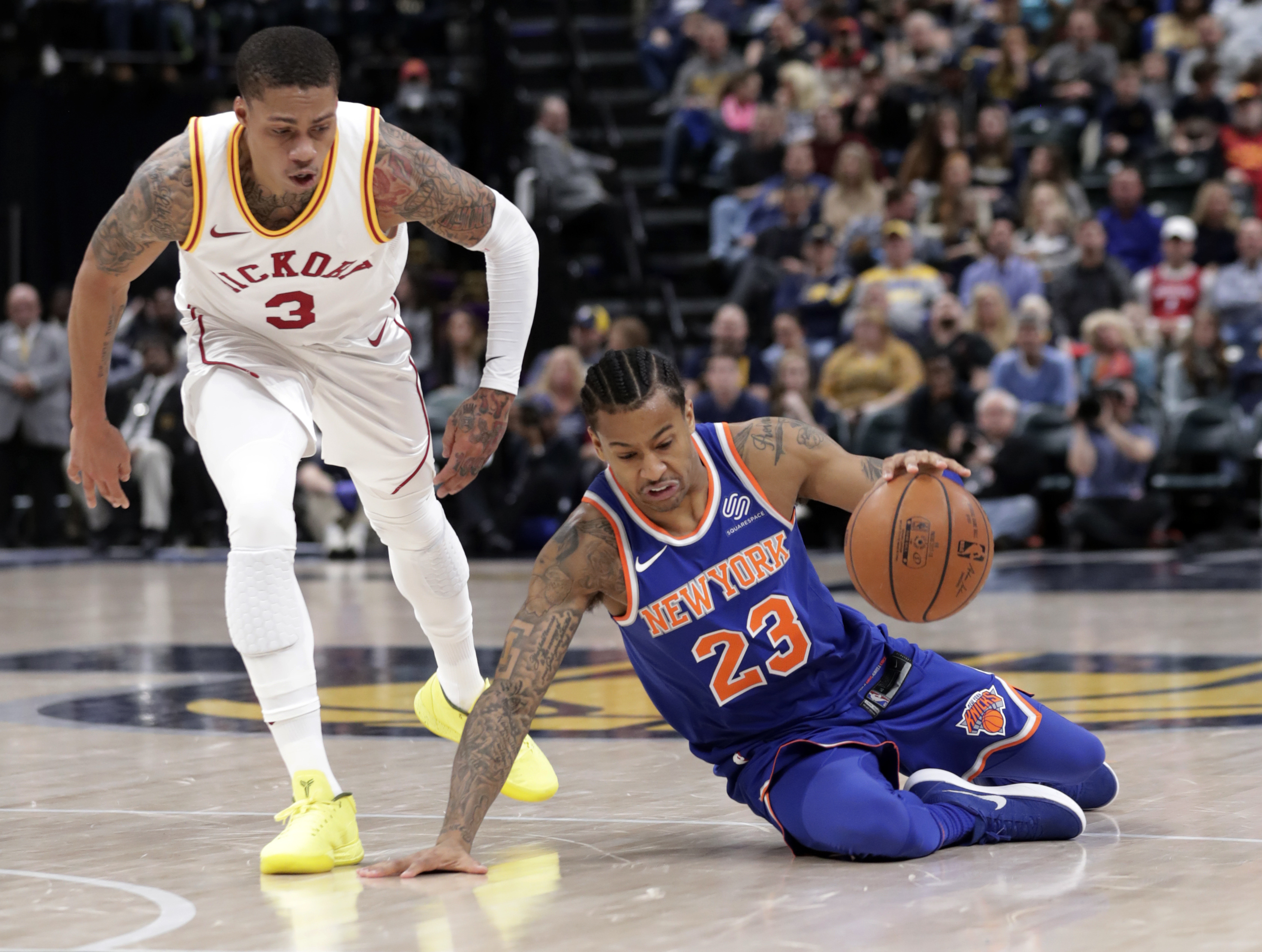 Oladipo scores 30 points as Pacers beat Knicks 121-113