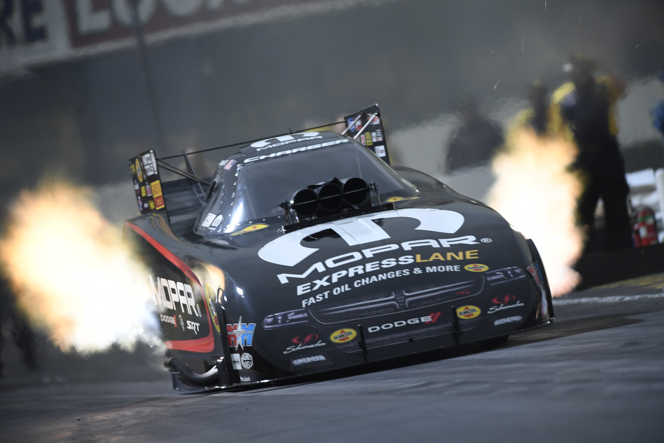 Matt Hagan tops Funny Car field in NHRA opener