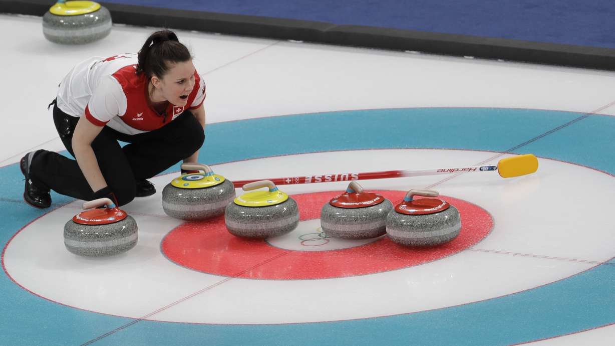 Switzerland to face Canada in mixed doubles curling final