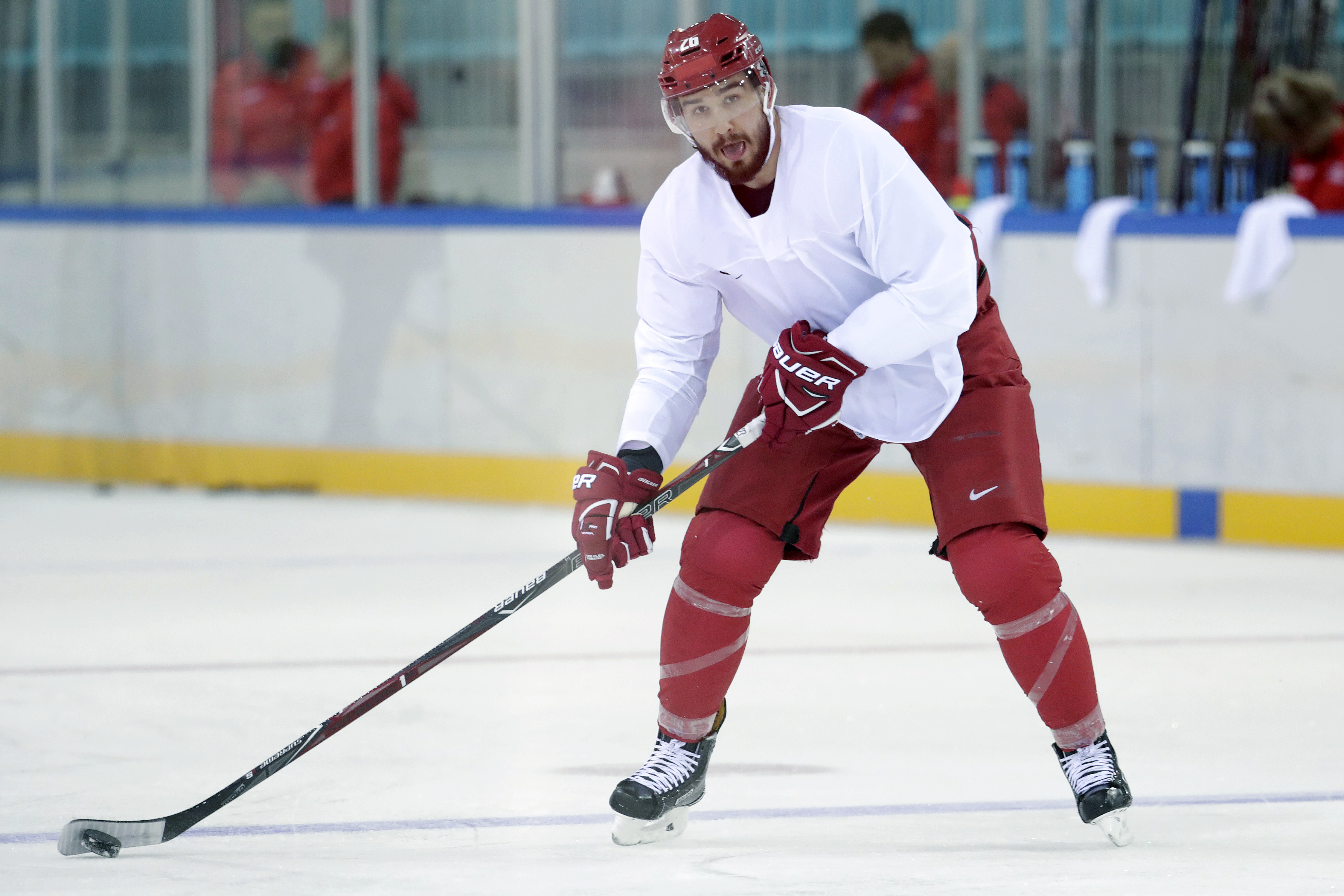 Russian Voynov at Olympics despite domestic abuse conviction