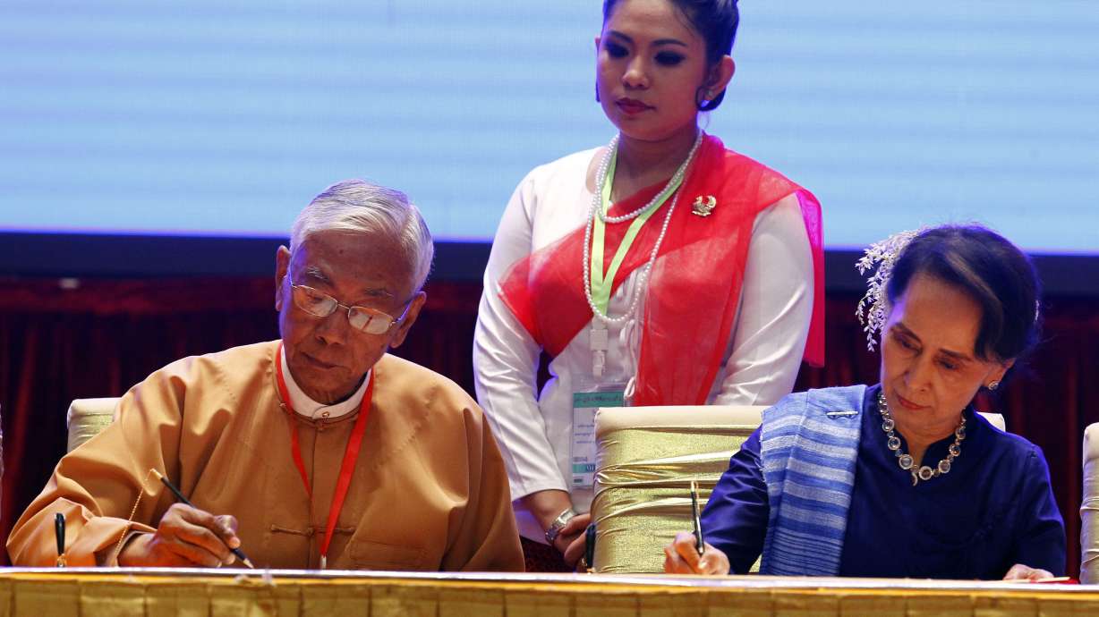 2 groups join Myanmar government's peace process
