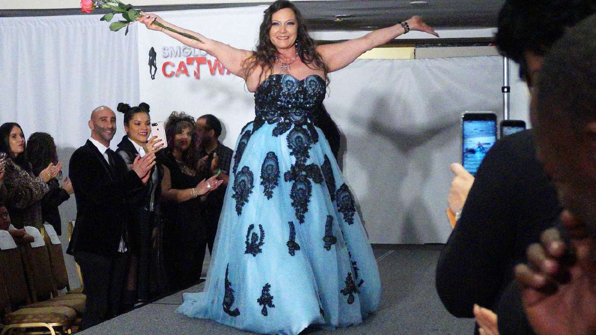 Ogden woman who survived terminal colon cancer struts catwalk for New York Fashion Week