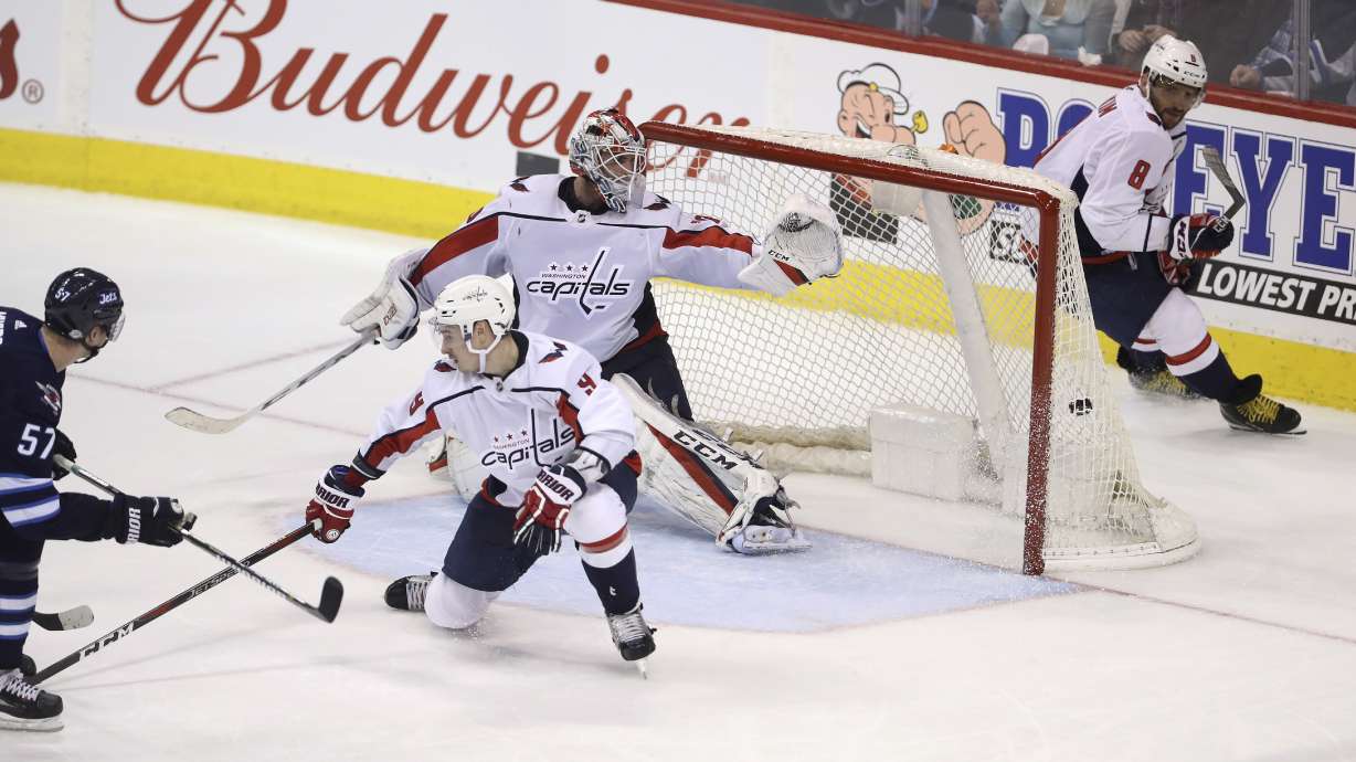Myers' OT goal lifts Jets to 4-3 win over Capitals