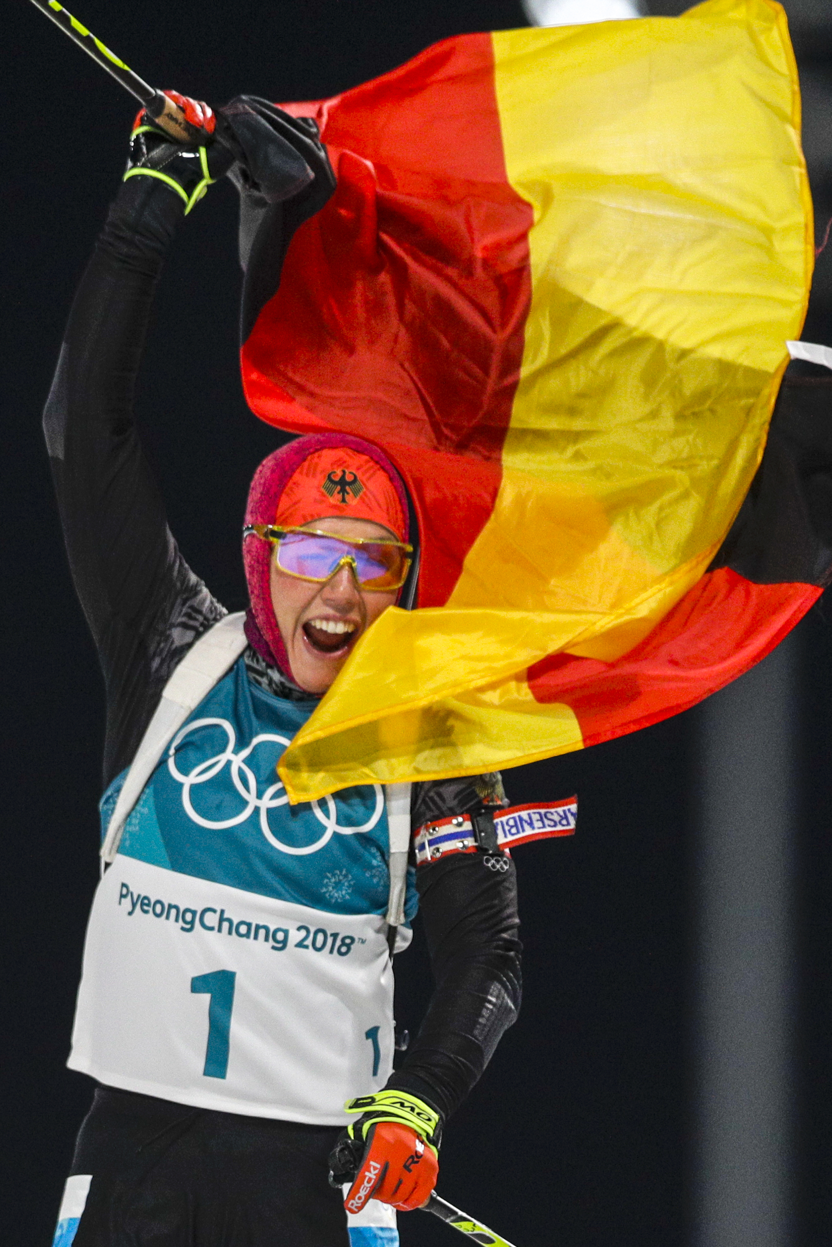German biathlete Laura Dahlmeier chasing Olympic history