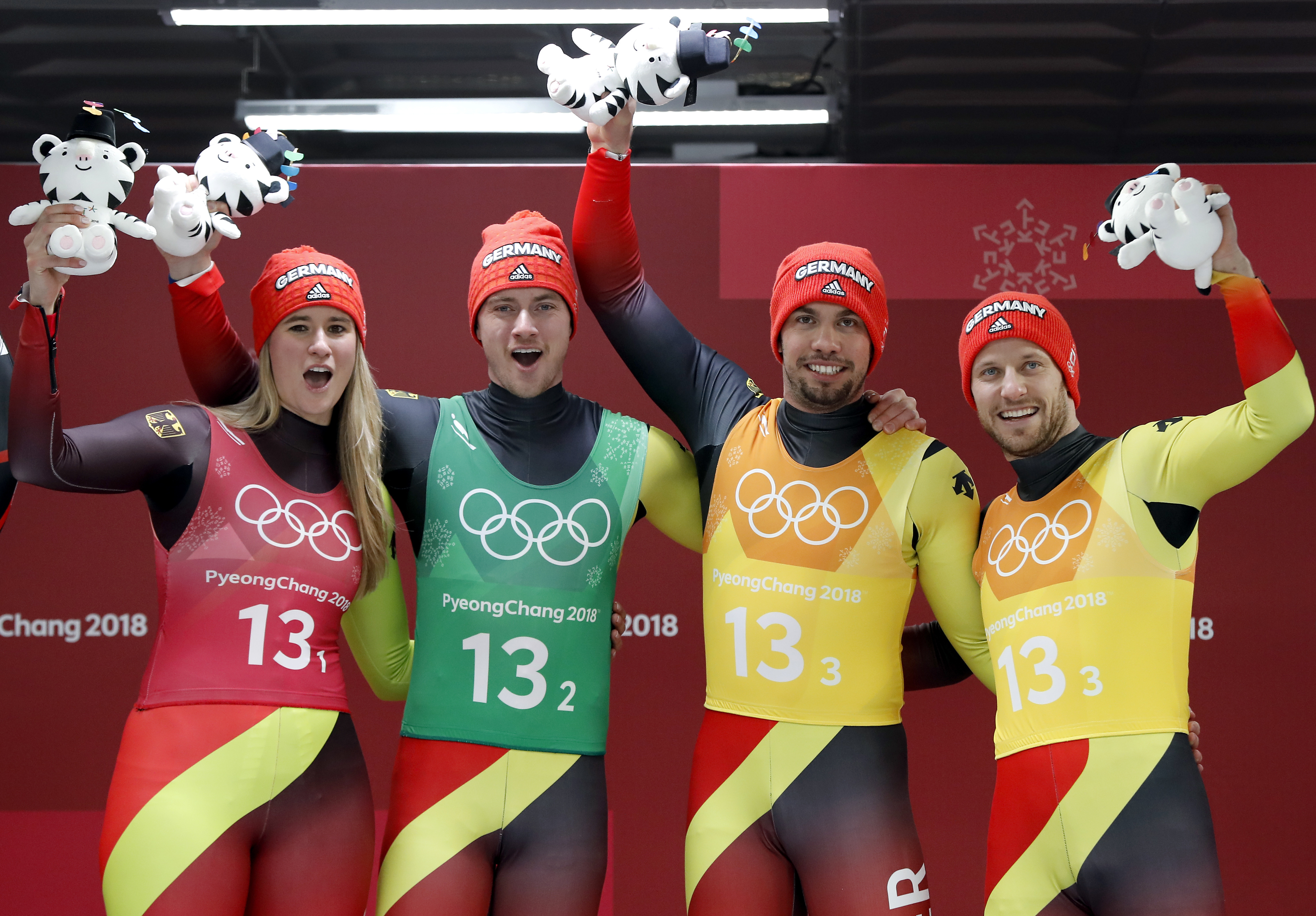 Geisenberger, Germany win another gold in Olympic relay