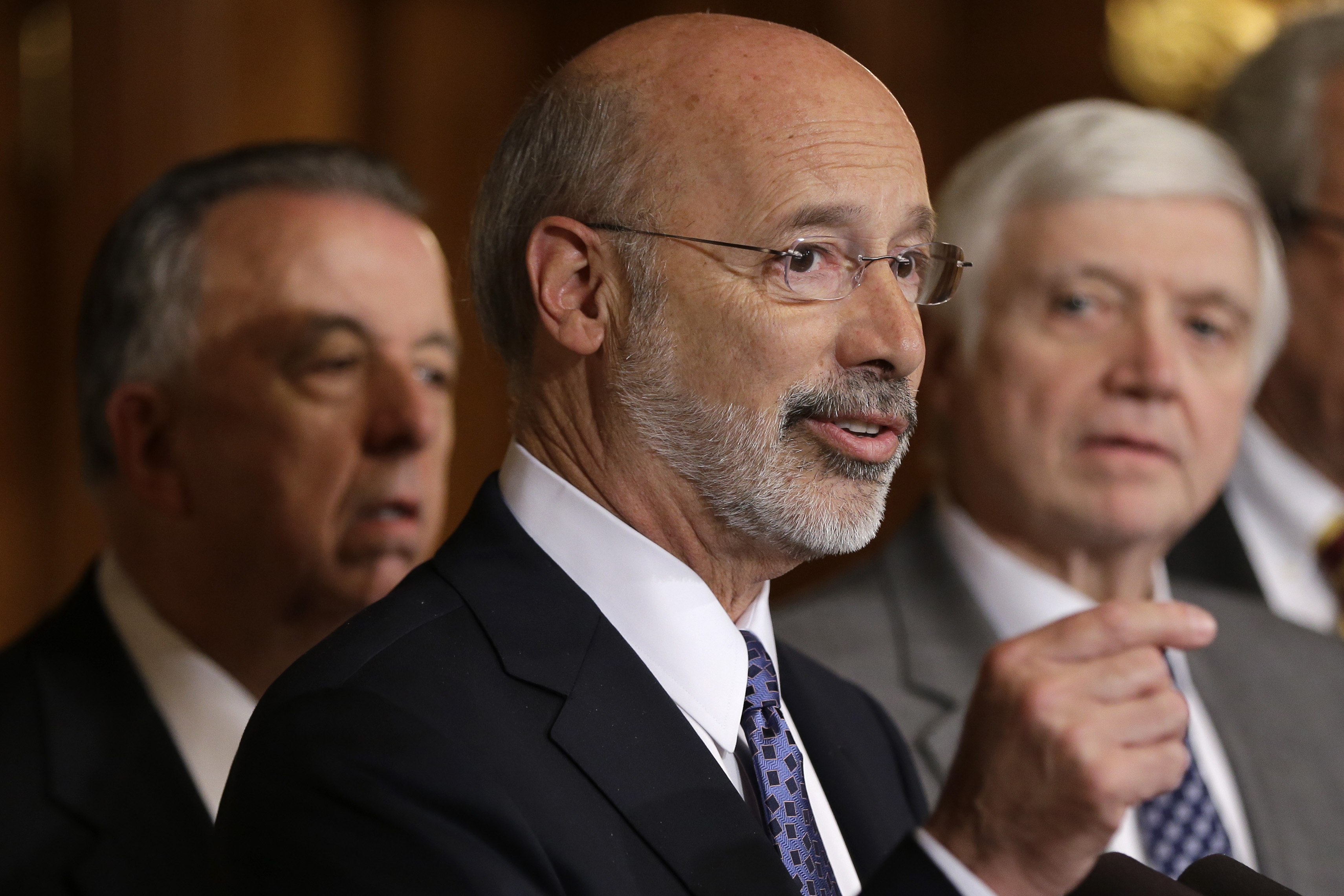 The Latest: Wolf submits map in gerrymandering case