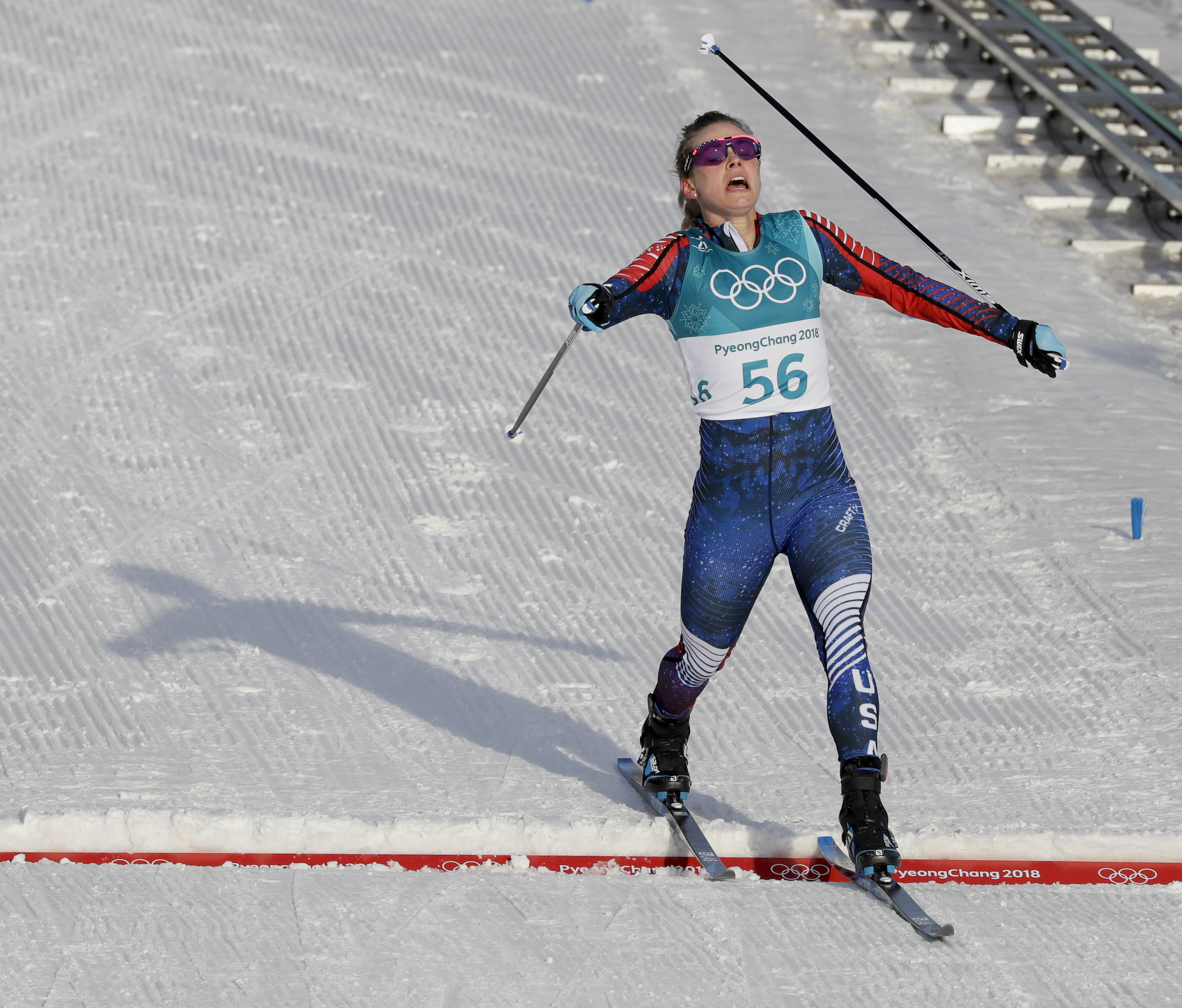 Being there helps at Olympics, even if you don't want to be