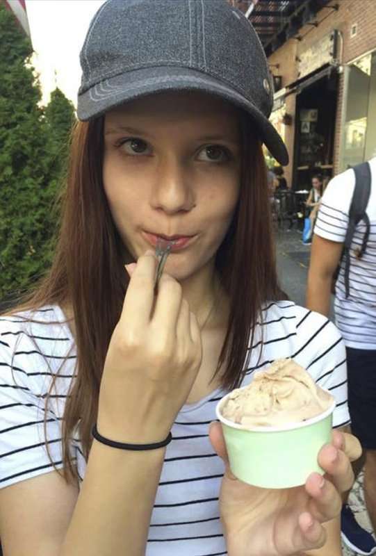 This undated photo taken from the Facebook page of Claudette McMahon Joshi shows her great niece, Alaina Petty, a student at Marjory Stoneman Douglas High School in Parkland, Fla. Petty was killed when former student Nikolas Cruz opened fire at the school on Wednesday, Feb. 14, 2018. (Courtesy of Claudette McMahon Joshi via AP)