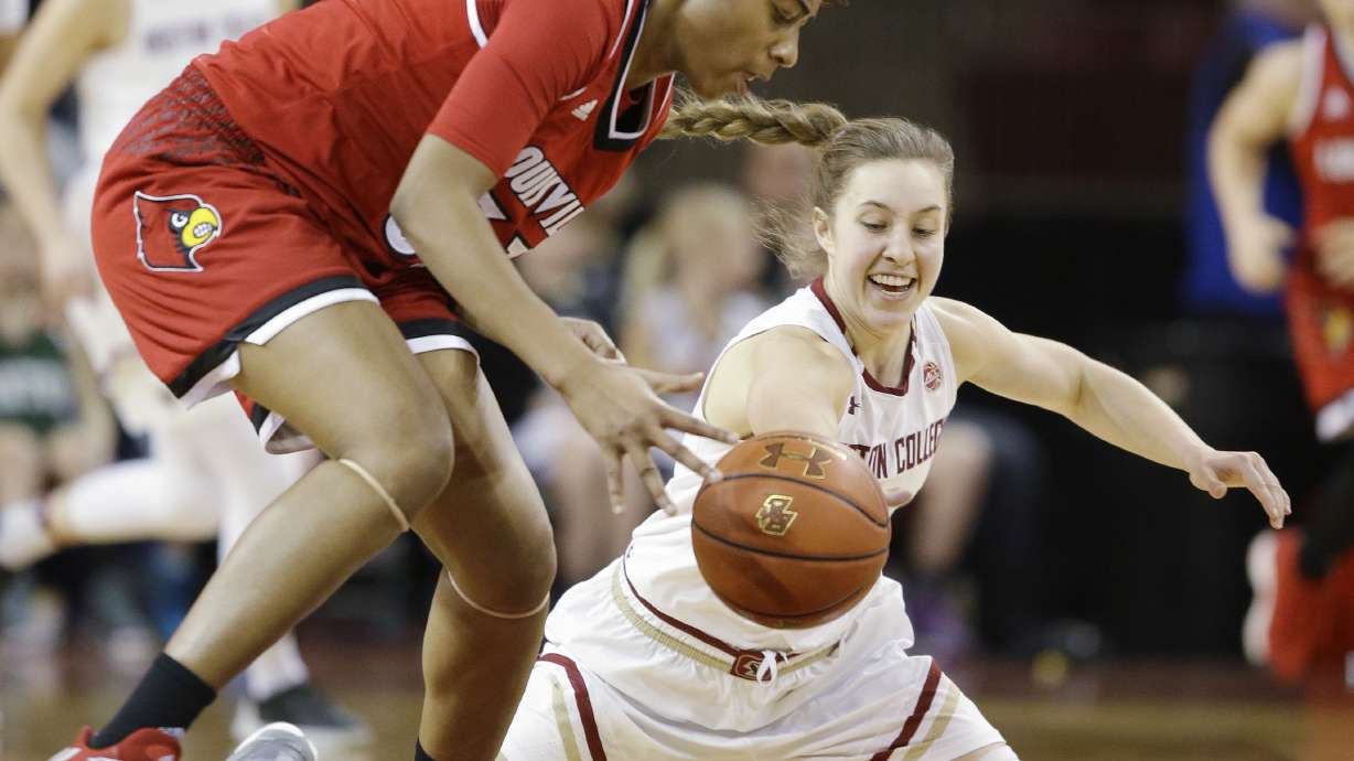 Durr leads No. 4 Louisville women in rout of Boston College