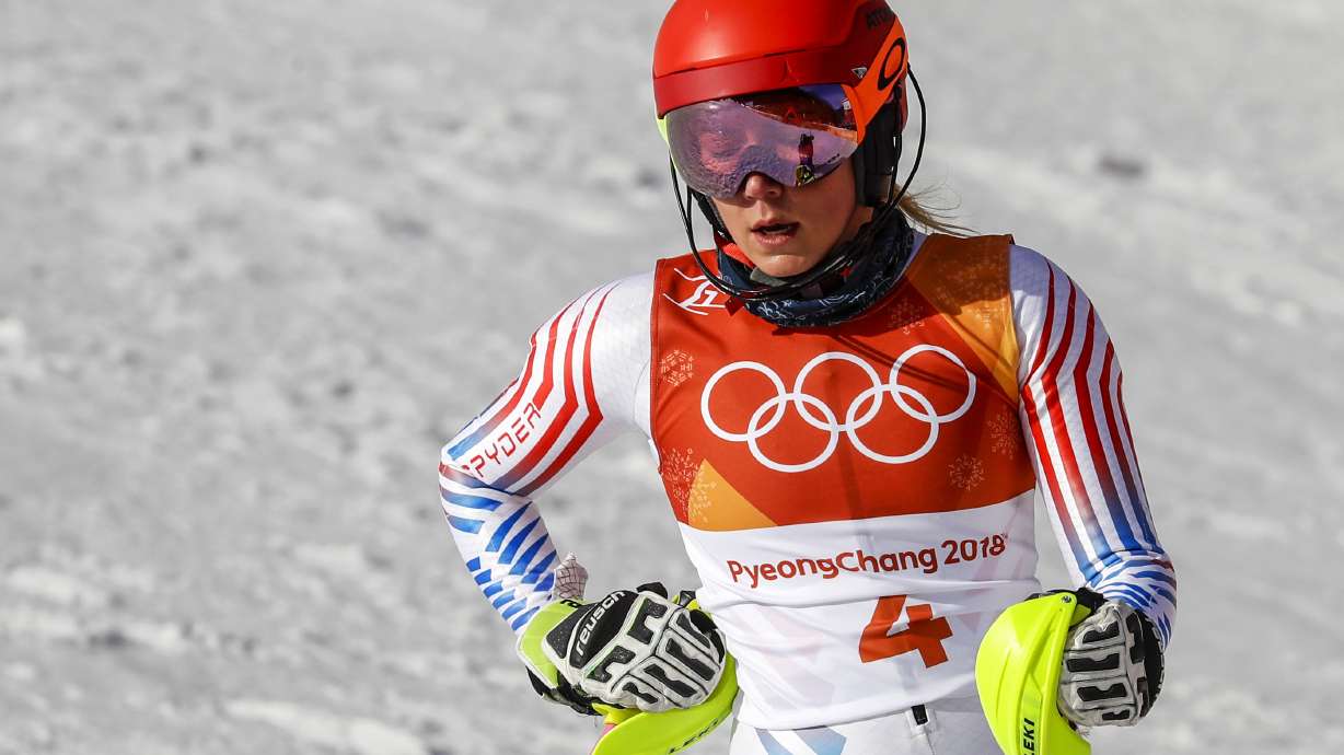 2014 champ Shiffrin 4th behind Hansdotter in Olympic slalom