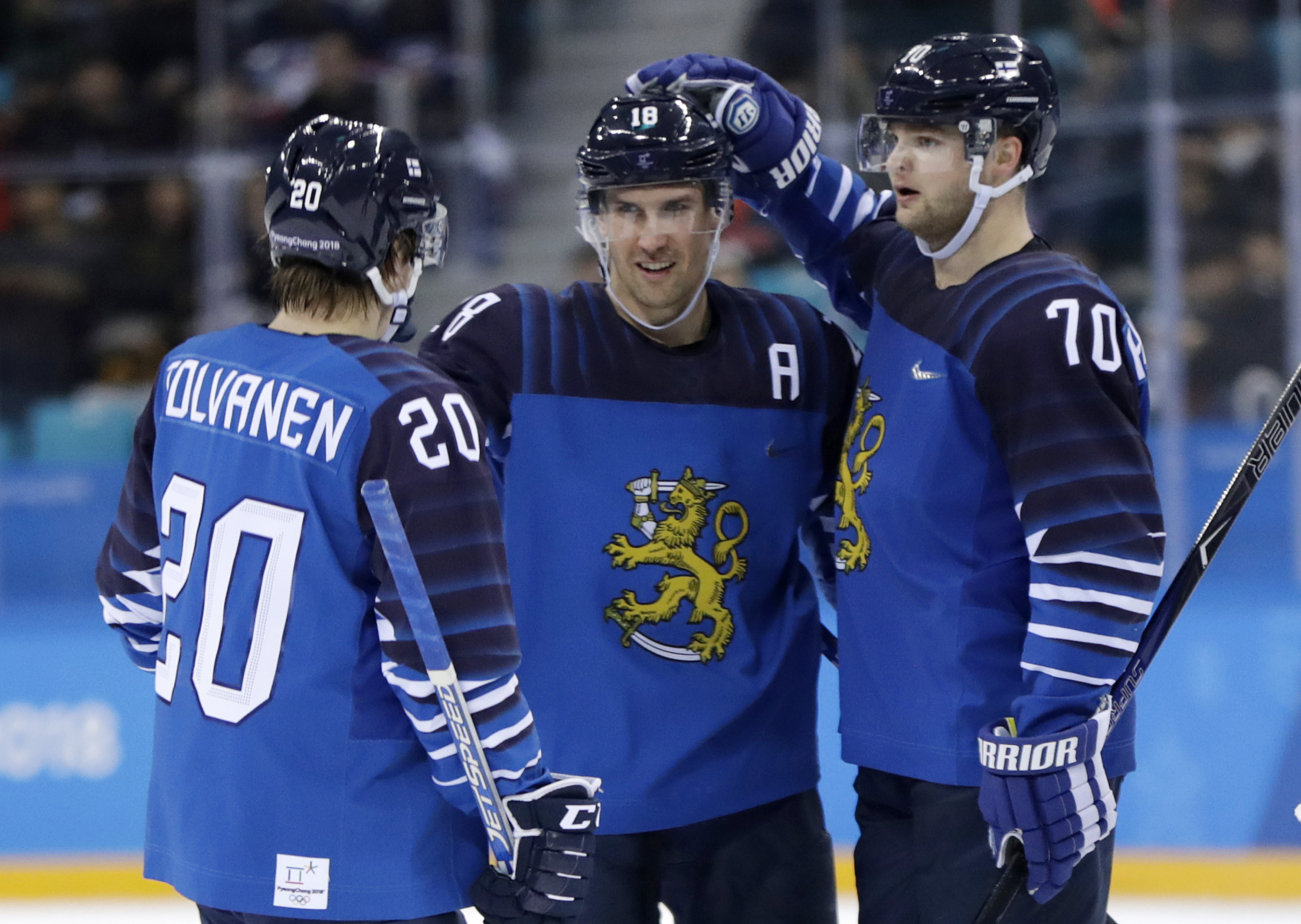 Finland beats Norway 5-1 in early round game at Olympics