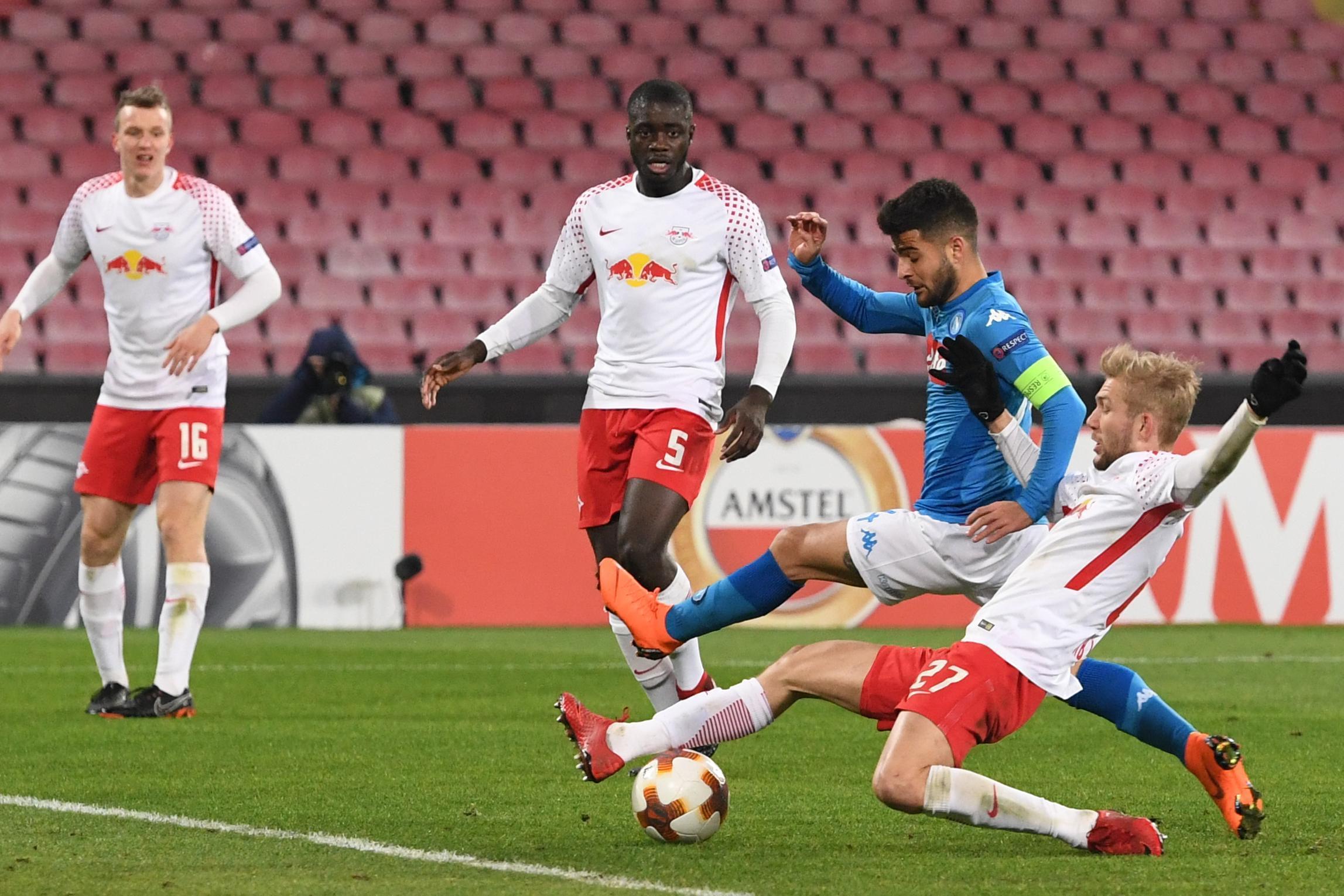 'Mission accomplished' as Napoli nears Europa League exit